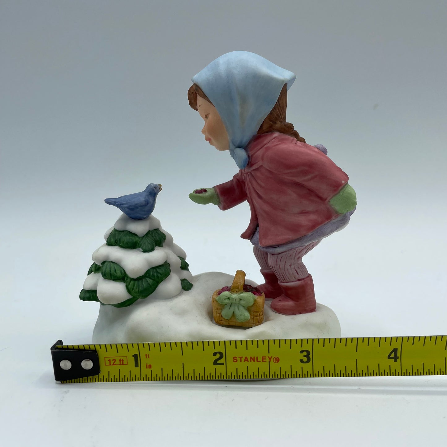 1986 Avon Music Box “We Wish You A Merry Christmas" Figurine