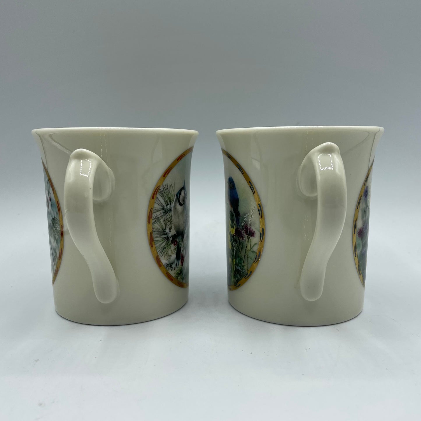 Vintage Lenox Catherine McClung Nature’s Collage Mug Collection