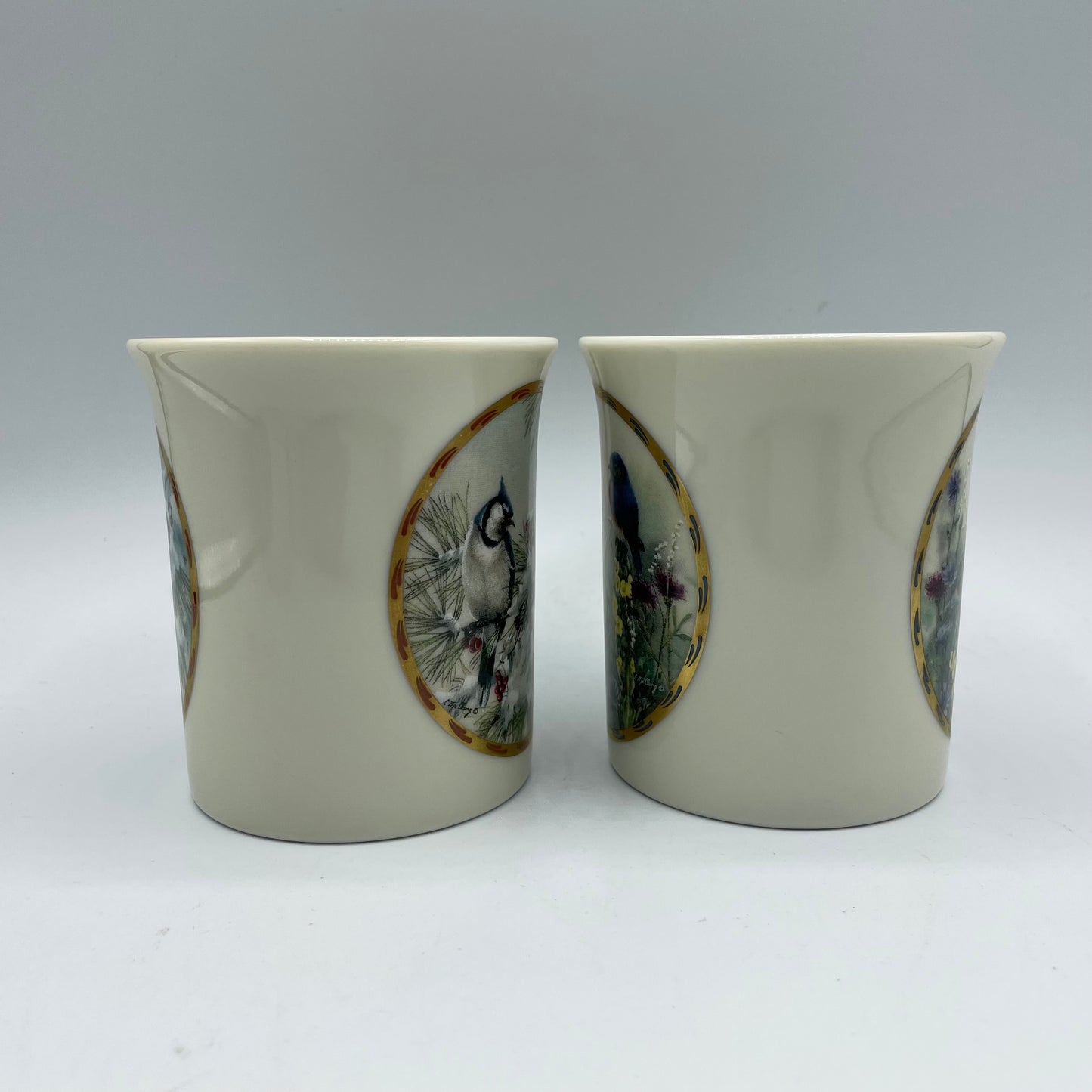 Vintage Lenox Catherine McClung Nature’s Collage Mug Collection