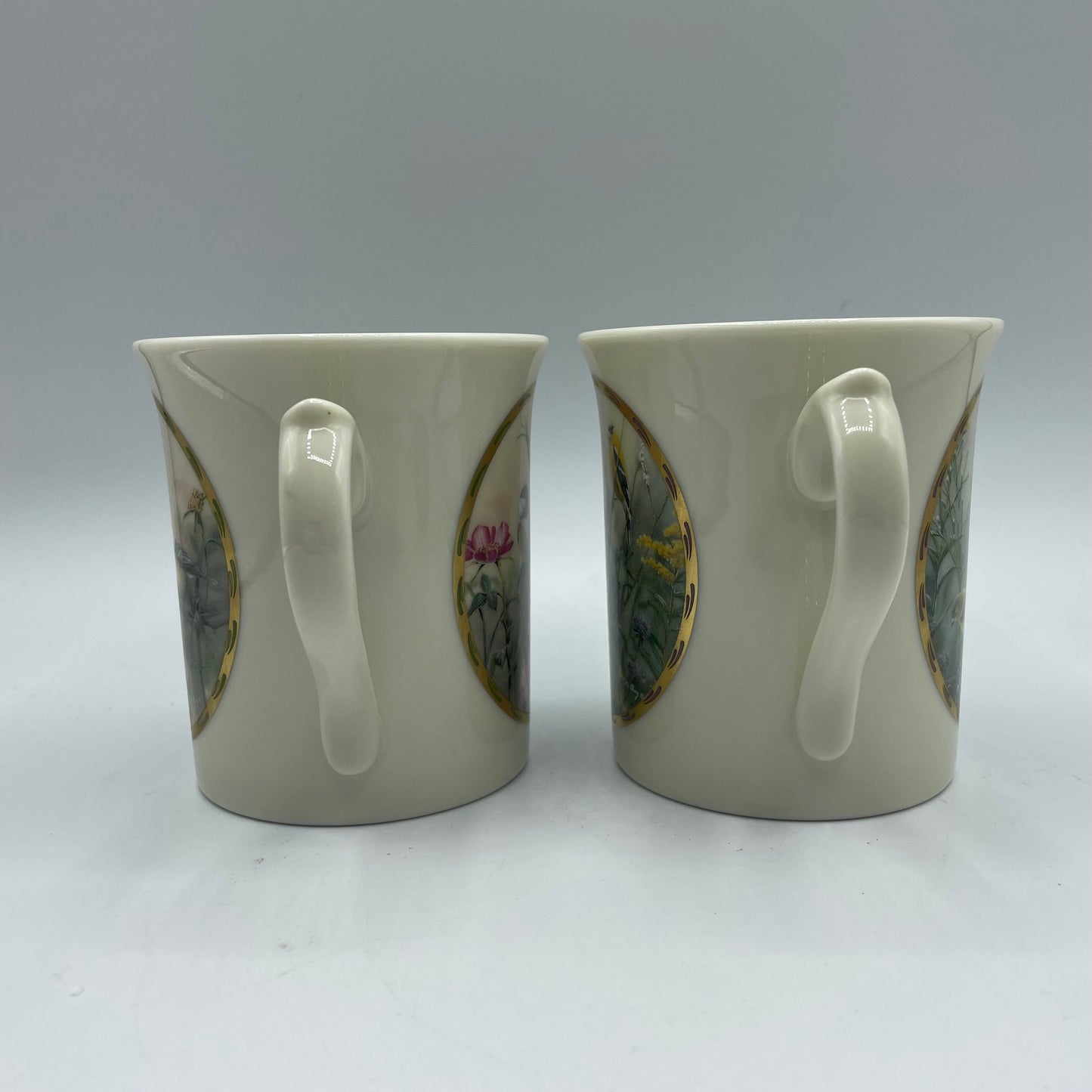 Vintage Lenox Catherine McClung Nature’s Collage Mug Collection