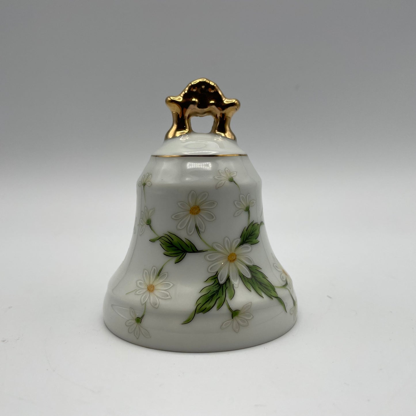 Vintage Lefton China Daisy Hand painted Japan Bell Beautiful!