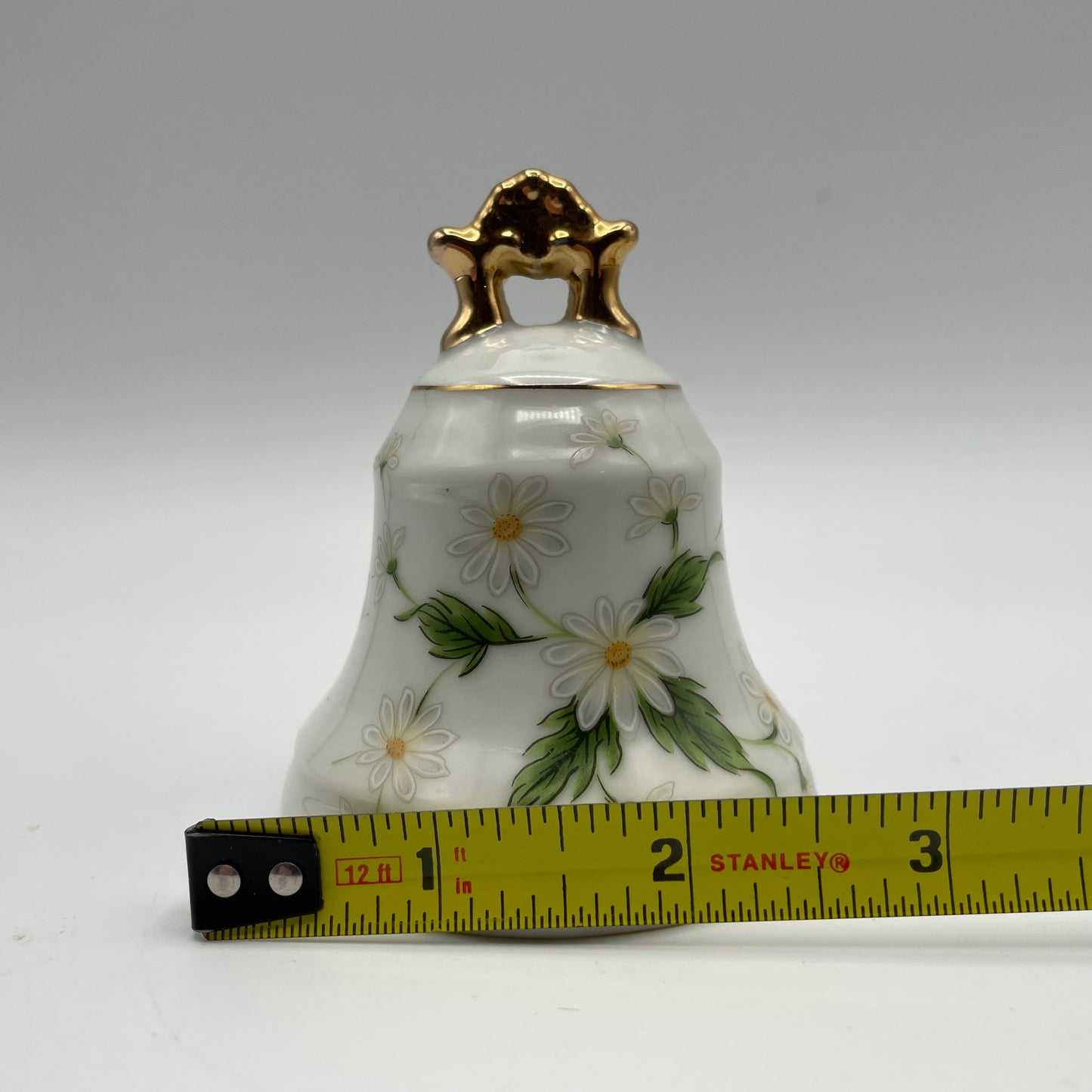 Vintage Lefton China Daisy Hand painted Japan Bell Beautiful!