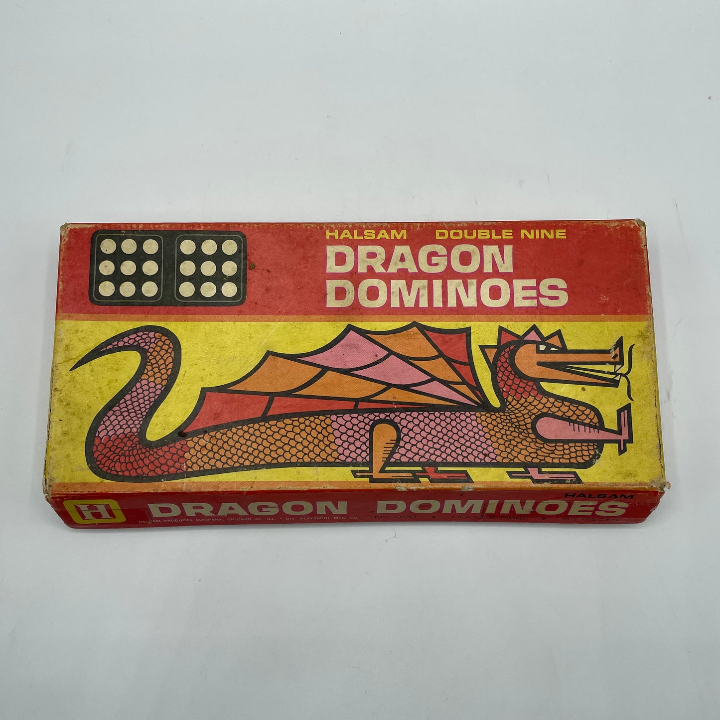 Halsam Double Nine Dragon Dominoes #920