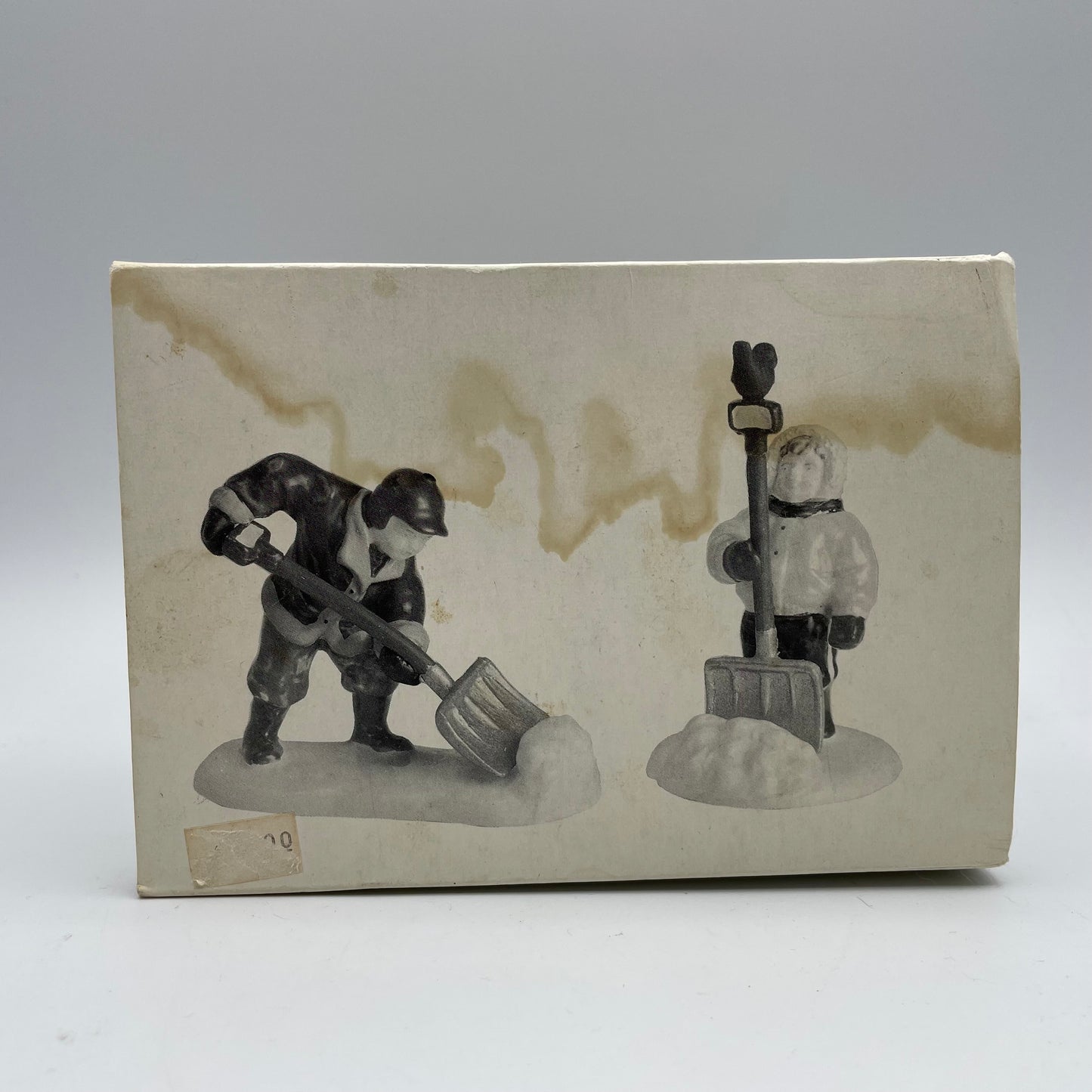 Dept. 56 Snow Village "A Heavy Snowfall" Ceramic Accessories