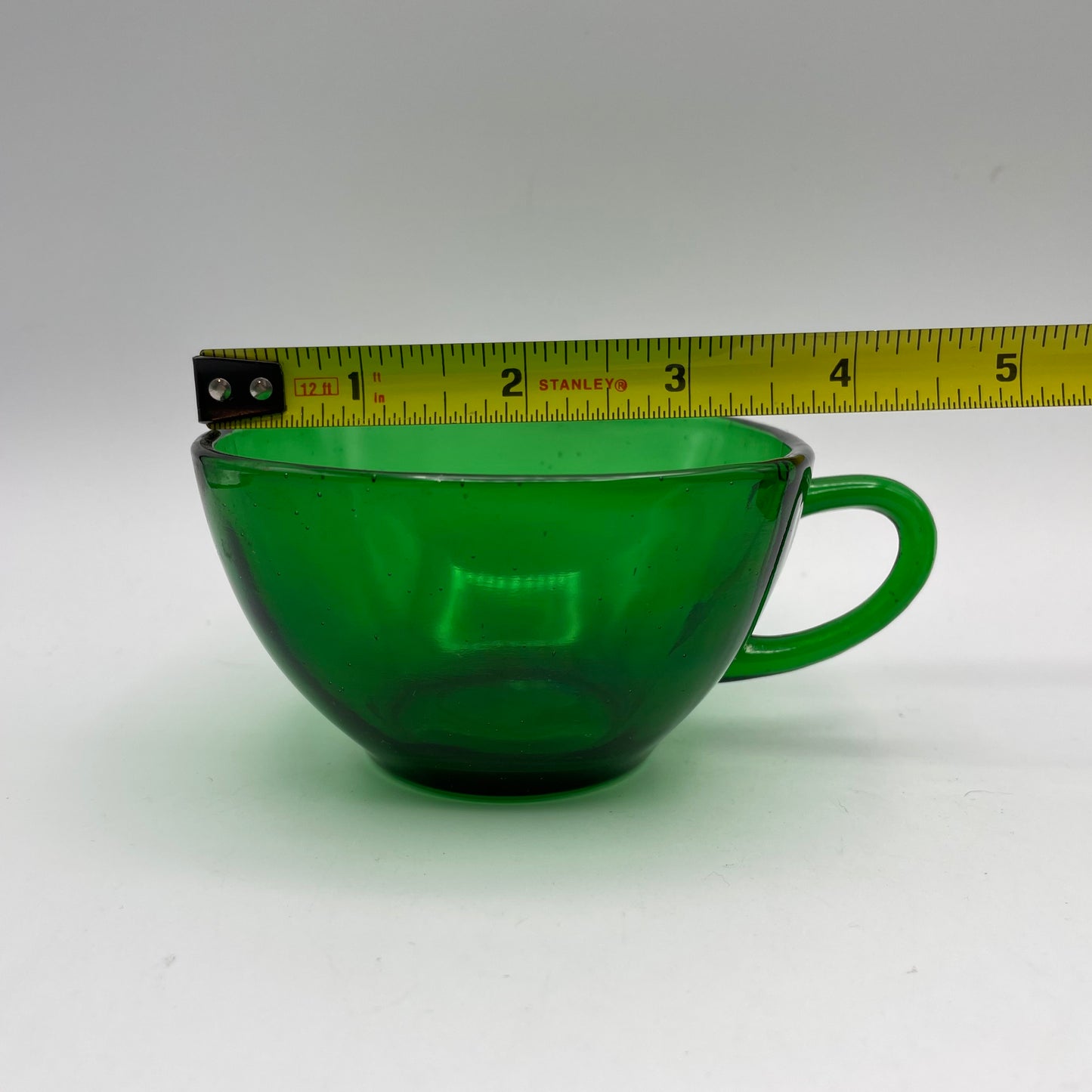 Anchor Hocking Green Charm Cups, Set of 4
