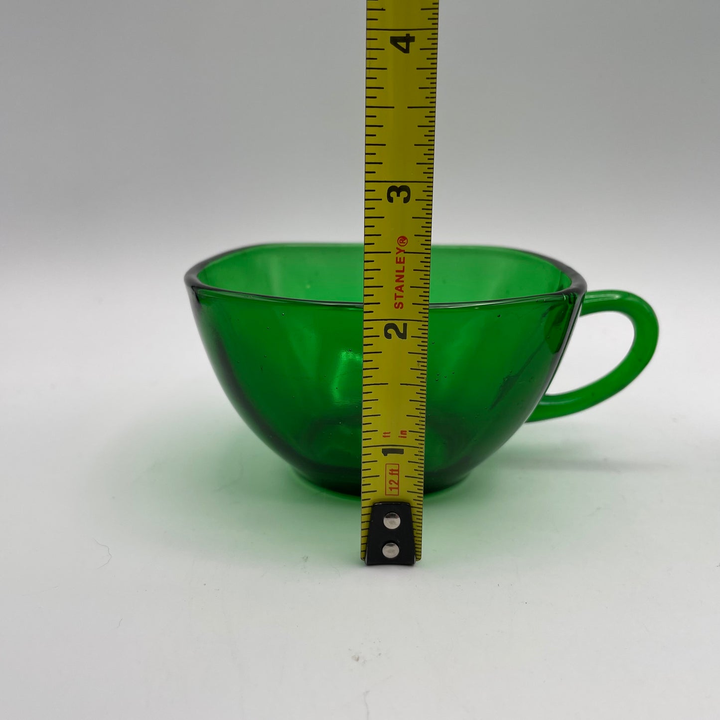 Anchor Hocking Green Charm Cups, Set of 2