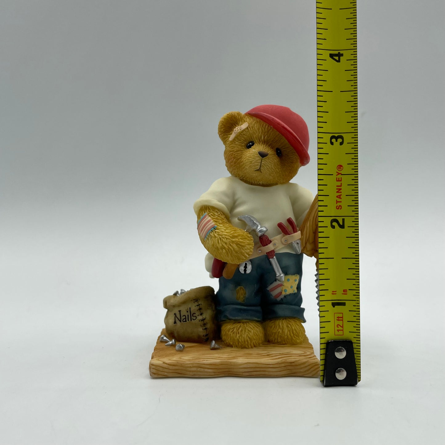 Cherished Teddies "Woody" Handyman Figurine 476544