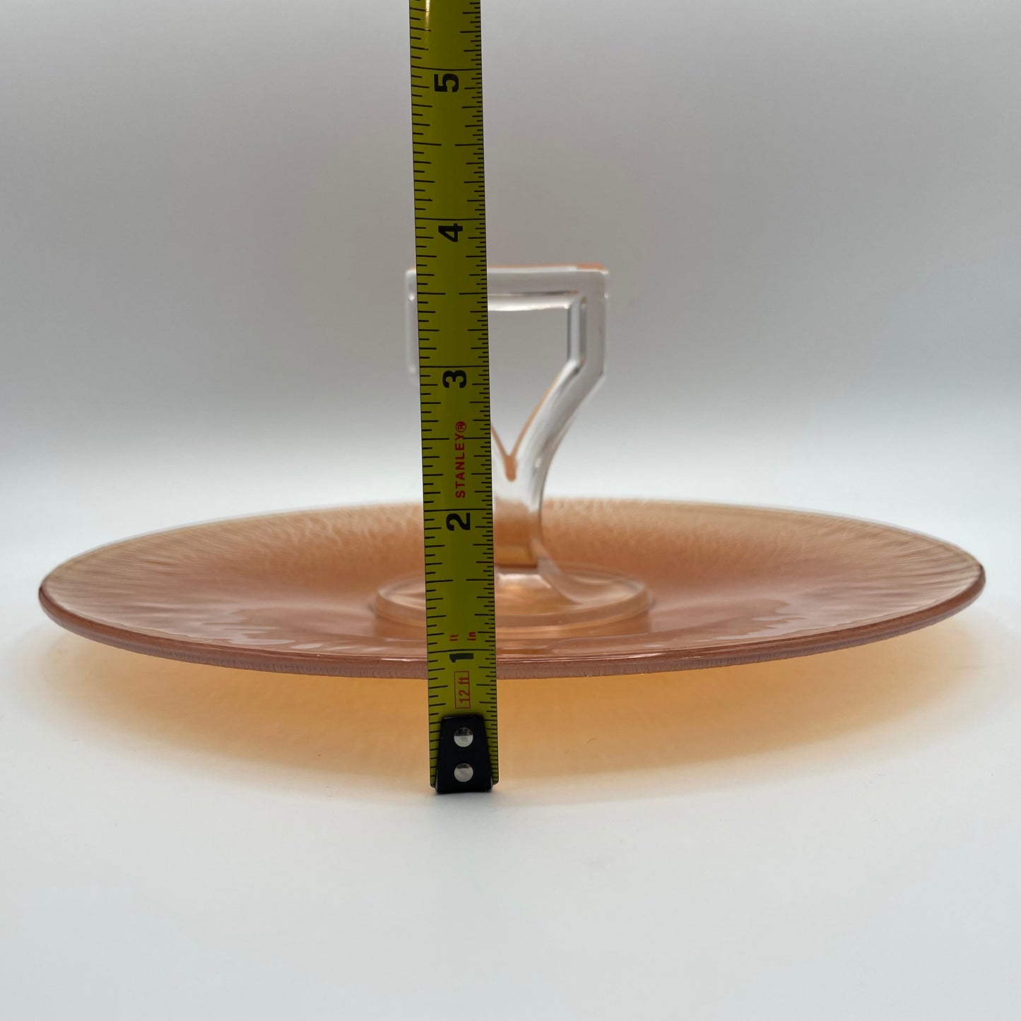 Imperial Carnival Glass Marigold Handled Server