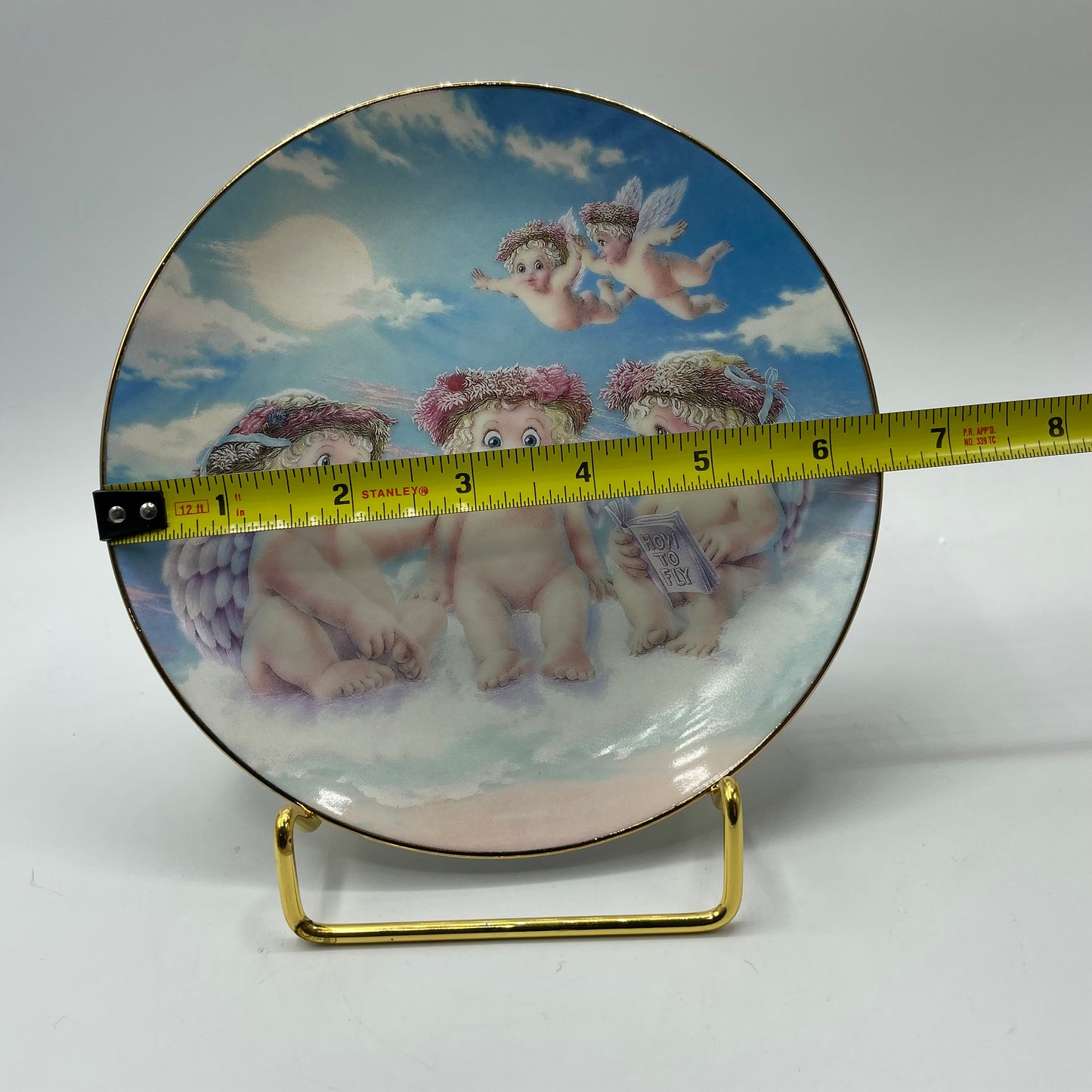 1994 Dreamsicles The Flying Lesson Collector Plate From The Hamilton Collection