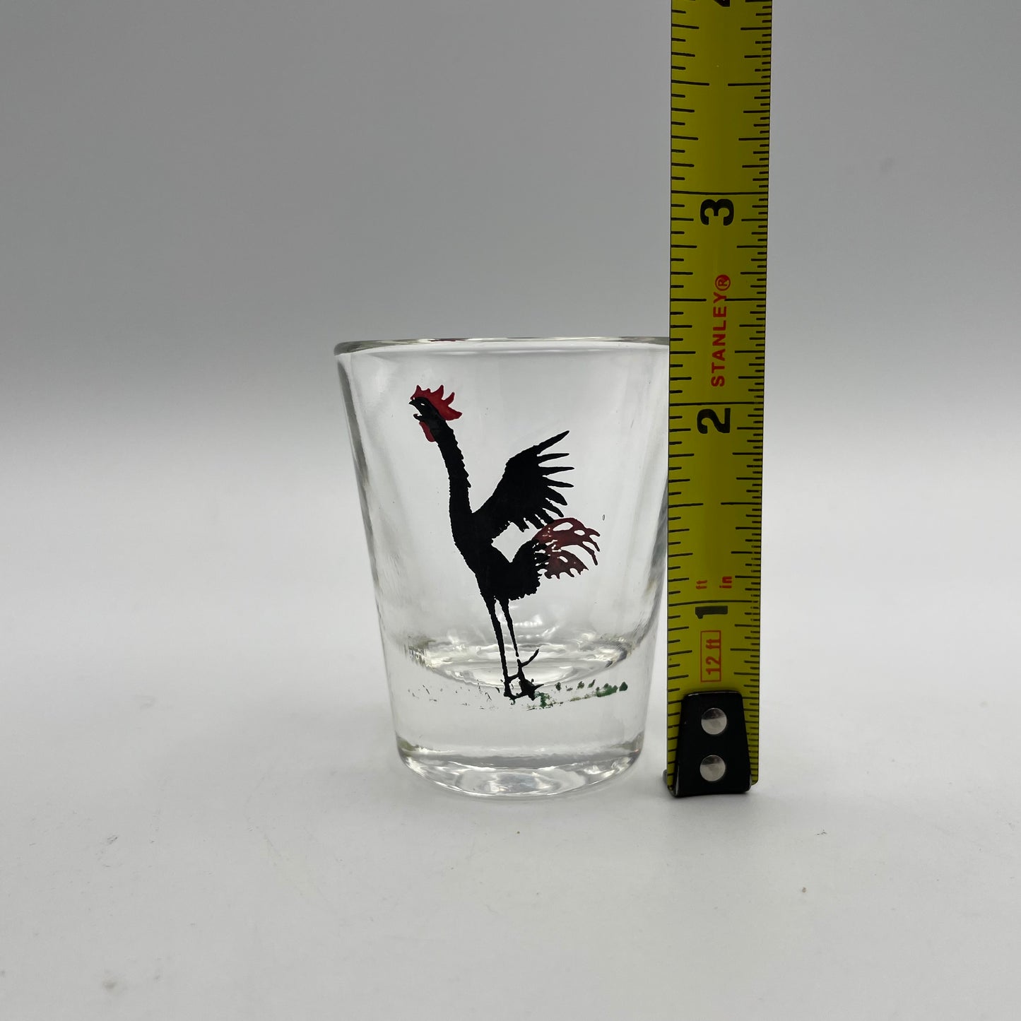 Federal Rooster Shot Glasses, Set of 3
