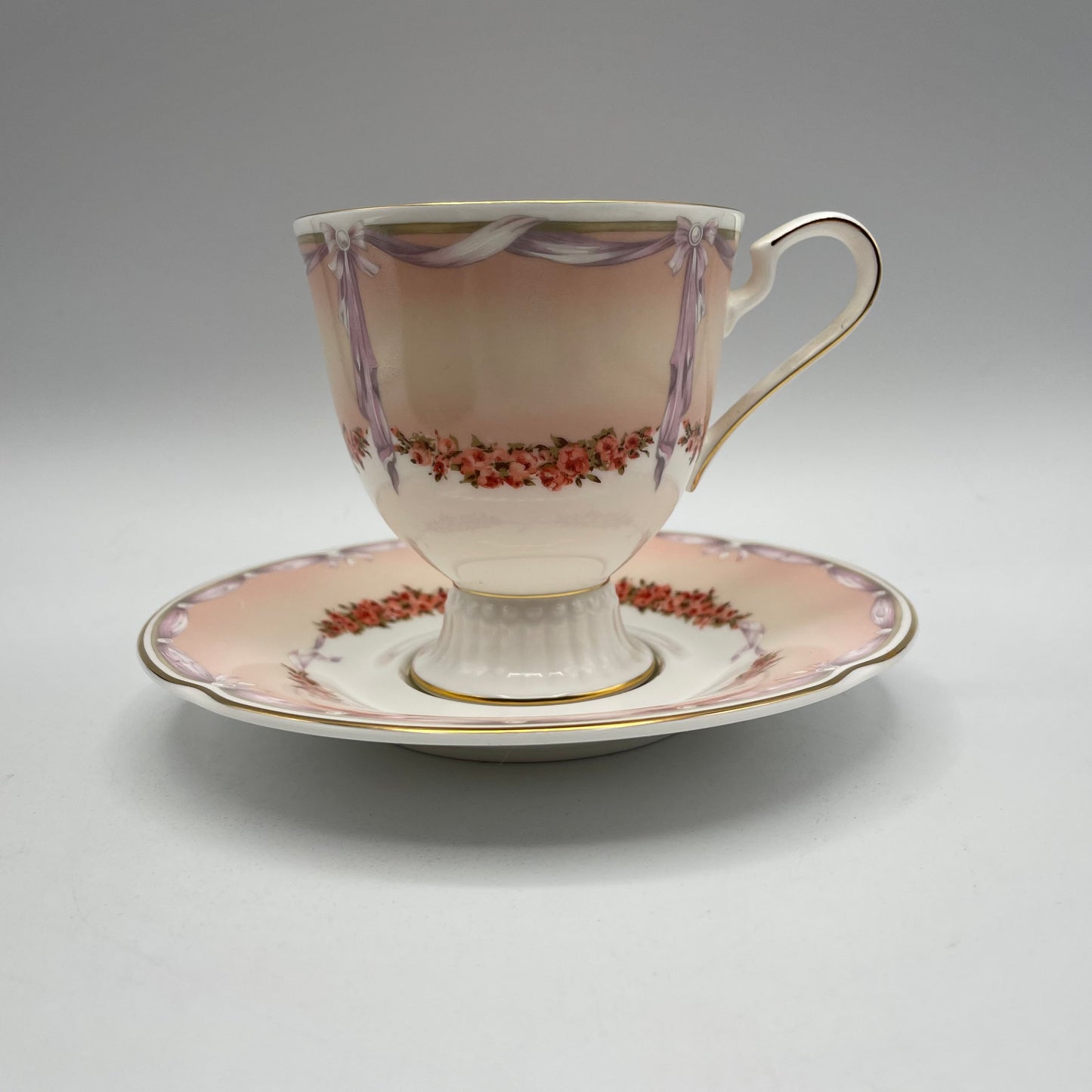 2000 Avon Honor Society Cup & Saucer with Stand