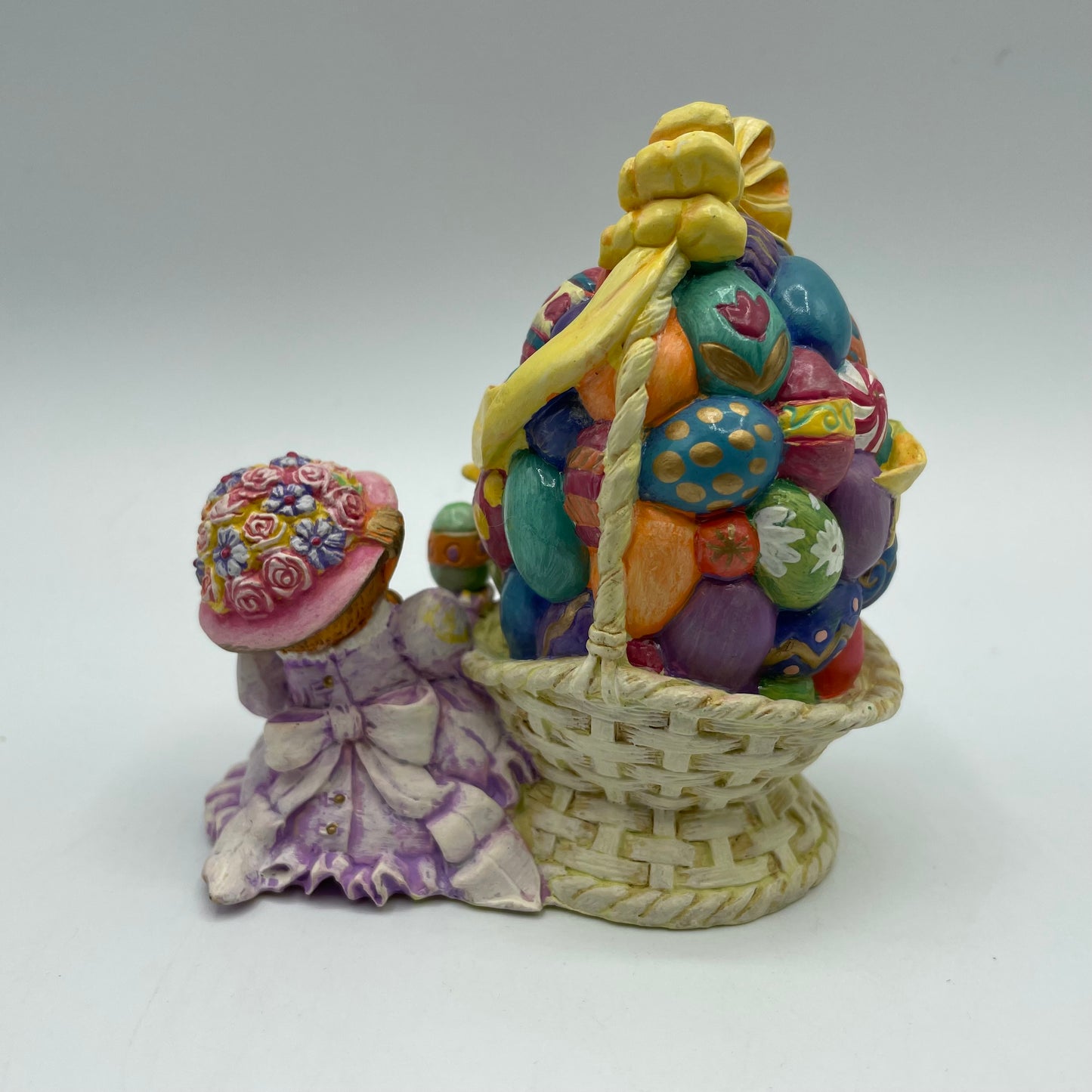Carol Lawson "Teddy Eggstravaganza" Limited Edition, Hand Painted