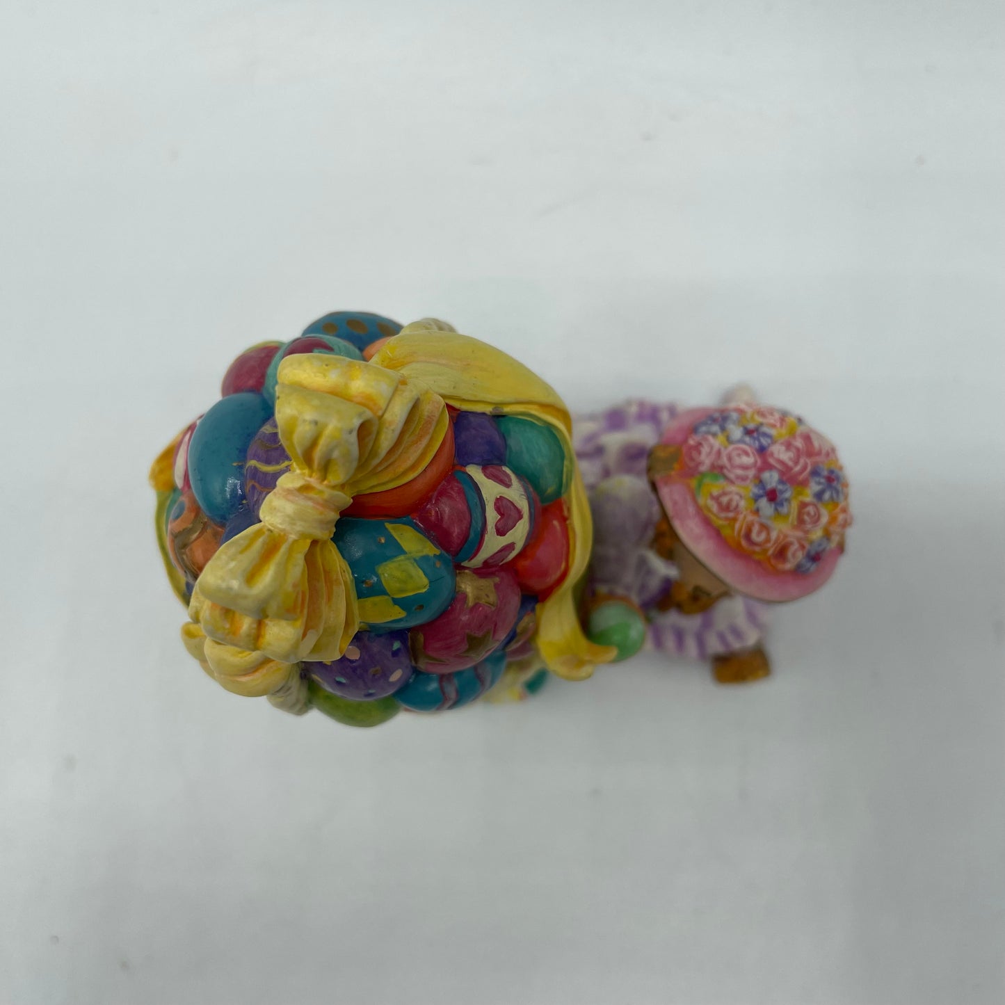 Carol Lawson "Teddy Eggstravaganza" Limited Edition, Hand Painted