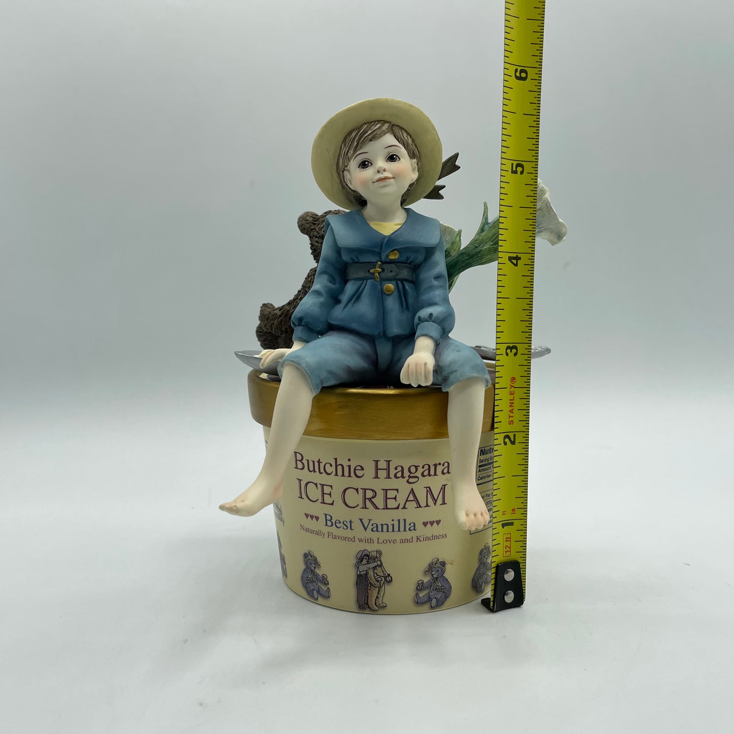 Jan Hagara "Butchie" Figurine SIGNED #MB1424 Make Believe Series
