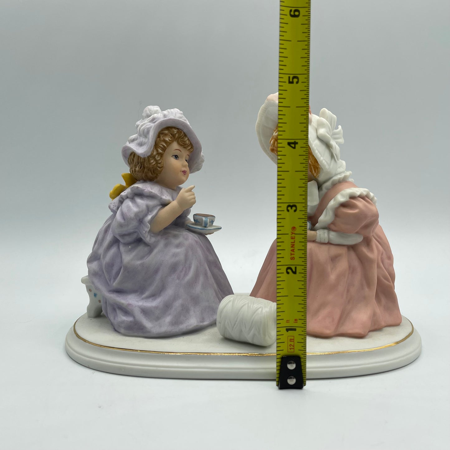 Vtg Maud Humphrey Bogart Heirloom Tradition Hamilton Gifts "Tea & Gossip"