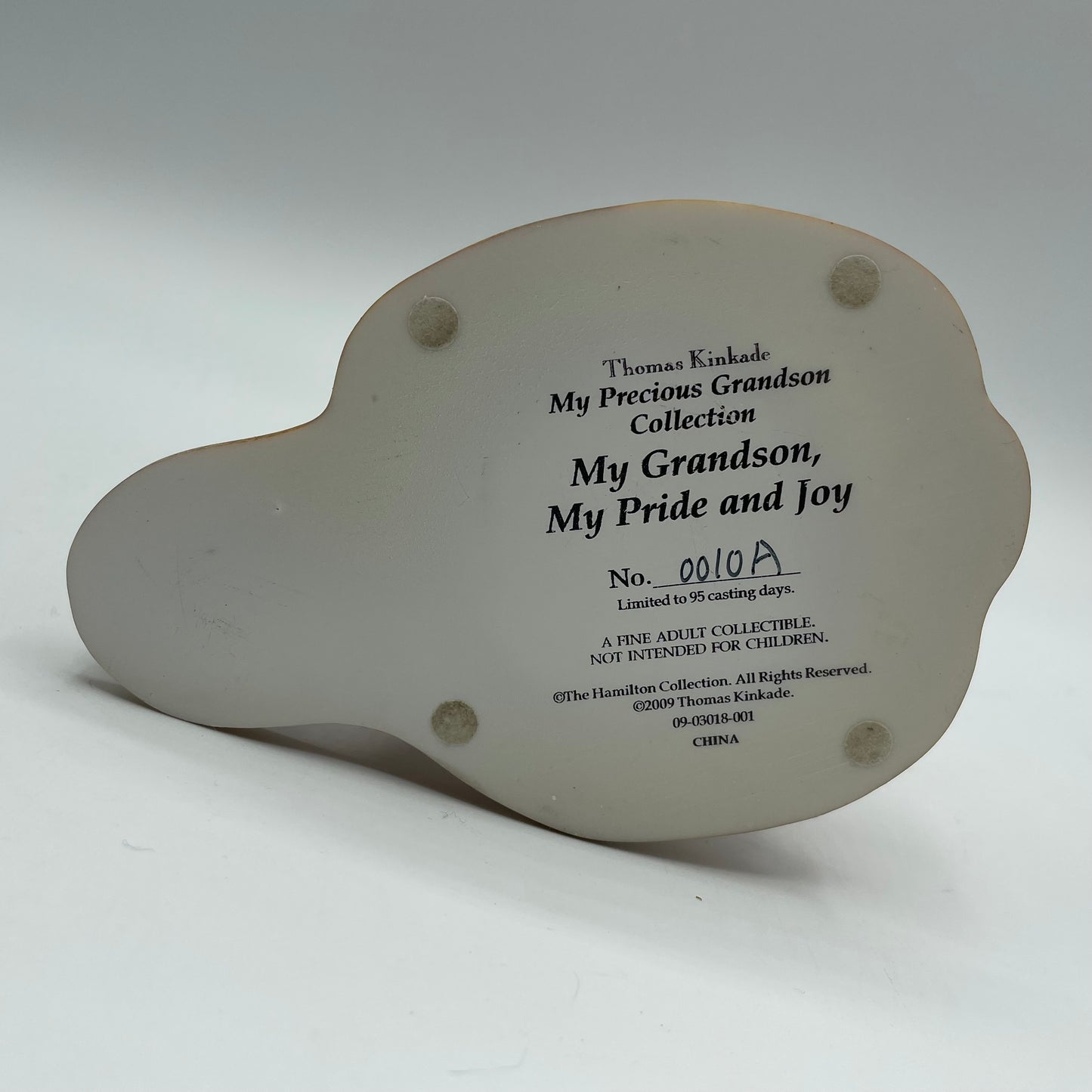 Thomas Kinkade Resin "My Grandson, My Pride and Joy" Figurine