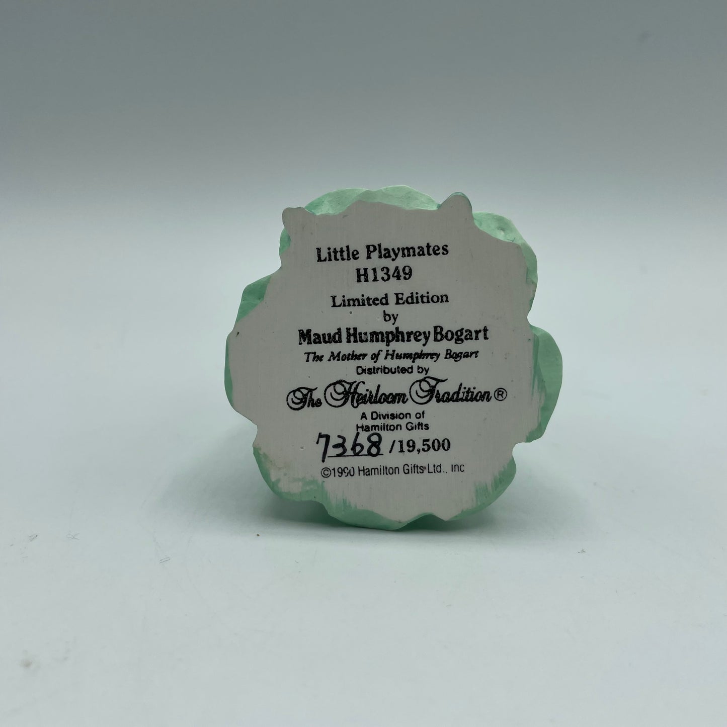 Maud Humphrey Bogart Figurine "Little Playmates" #H1349 Limited Edition
