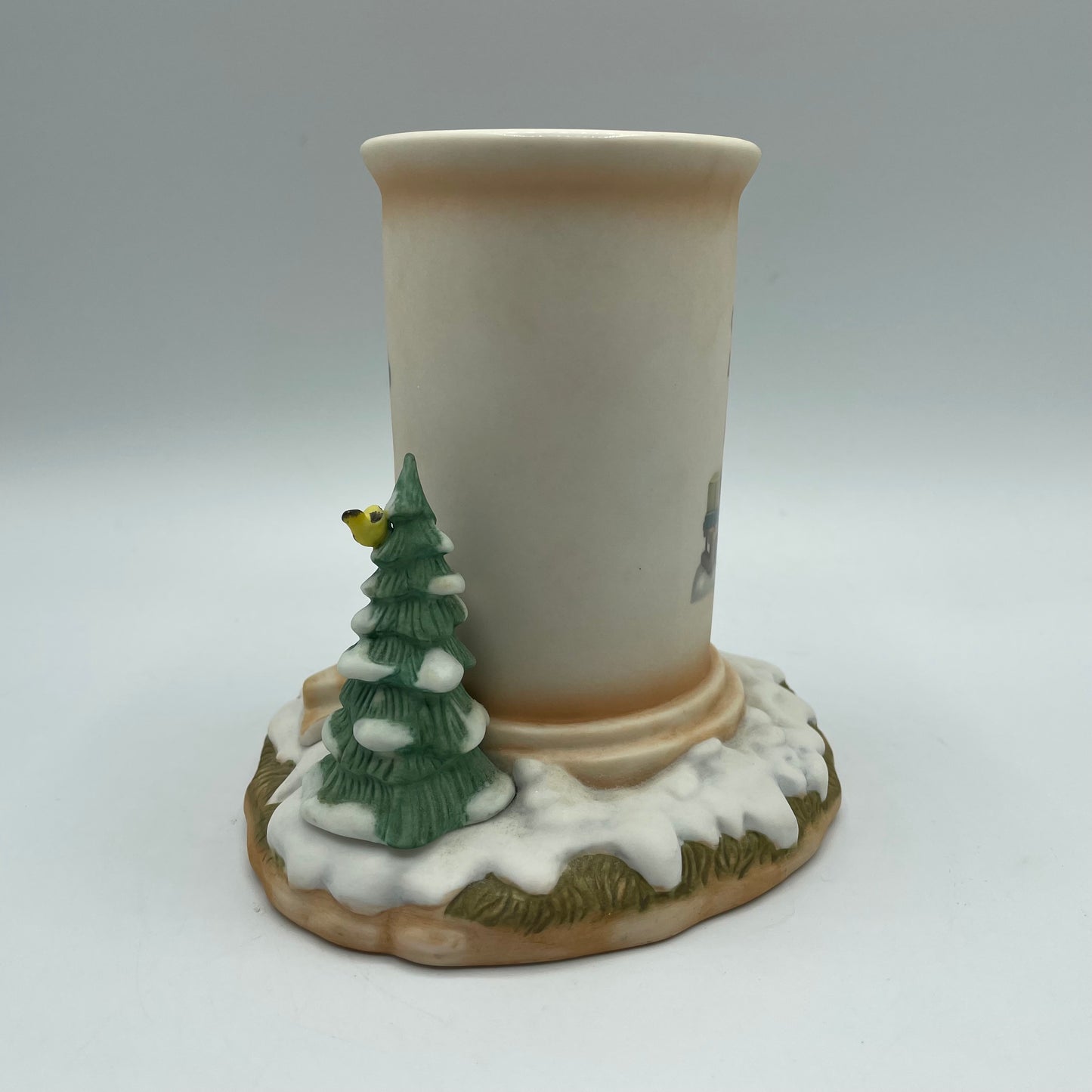Bradford Exchange Candle Holder 'Hope- Warm Glow of Winter" Limited Edition