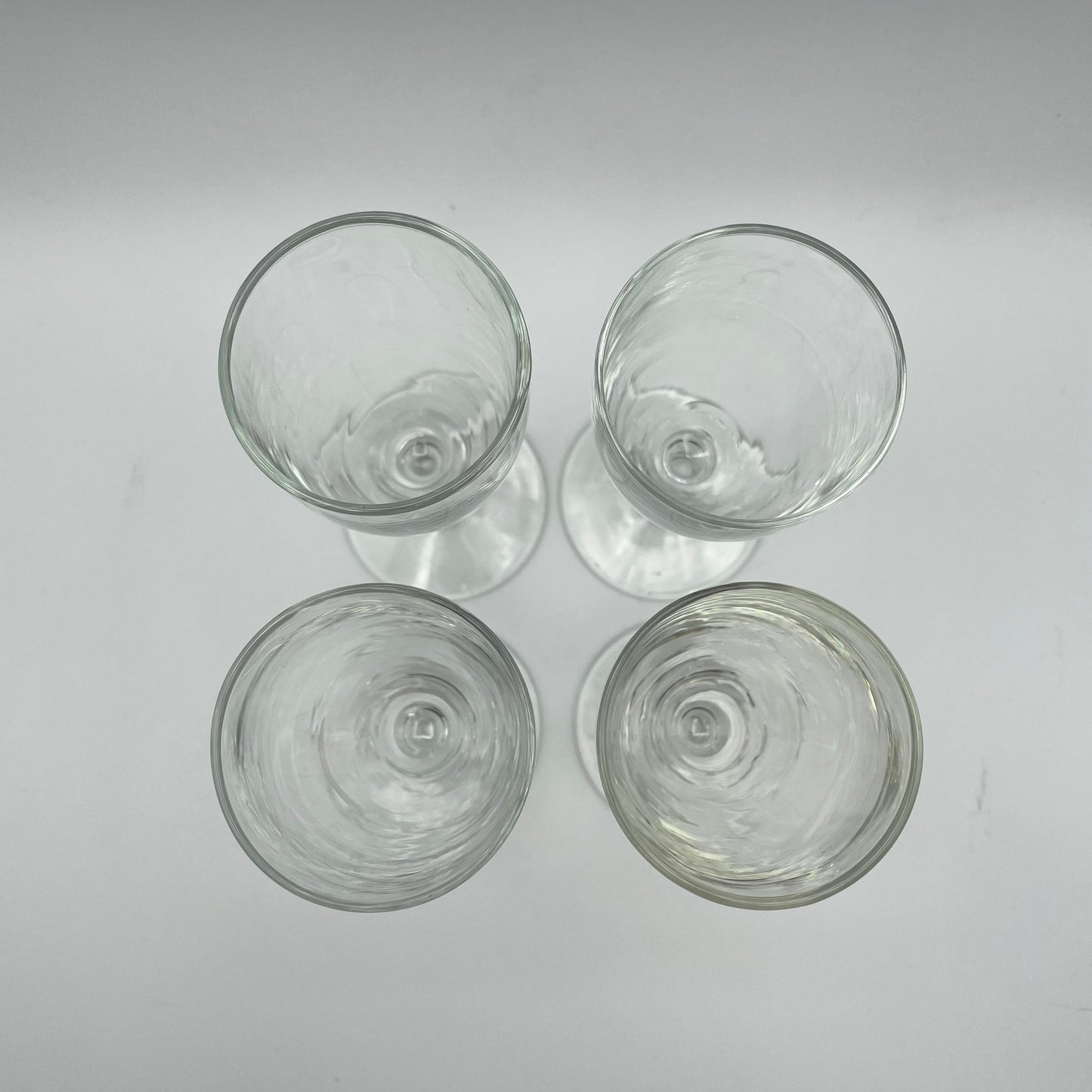 Vintage Libbey Whiskey Sour Glasses Georgian Pattern, set of 4