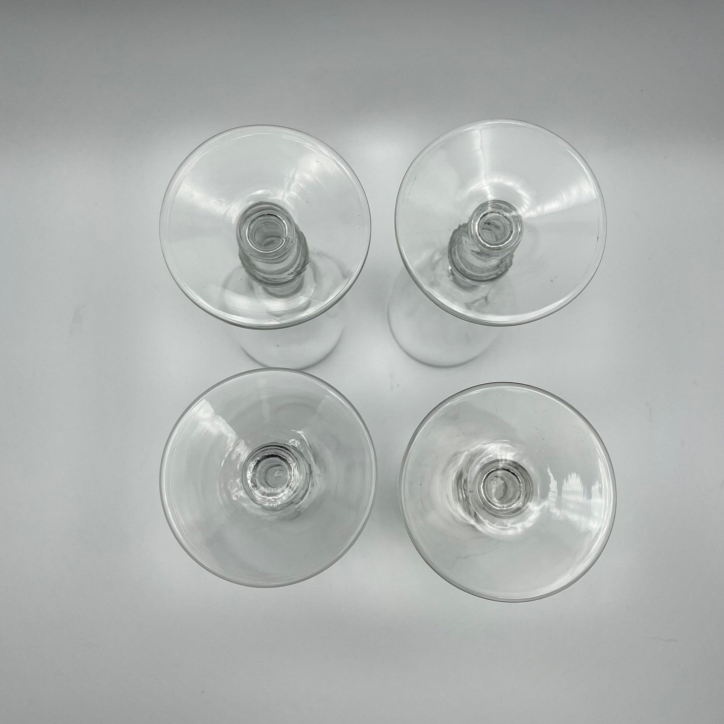 Vintage Libbey Whiskey Sour Glasses Georgian Pattern, set of 4