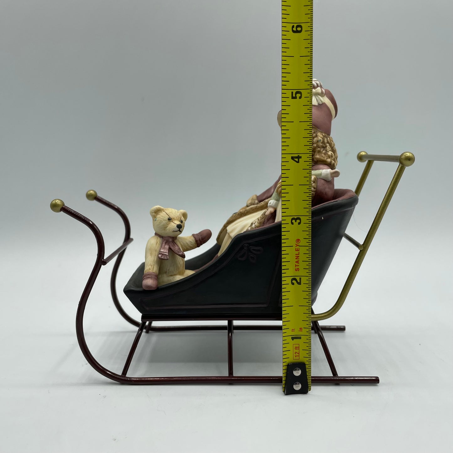 Jan Hagara " Miss Megan" #G20638 Georgetown Series Girl and Beal on Sleigh