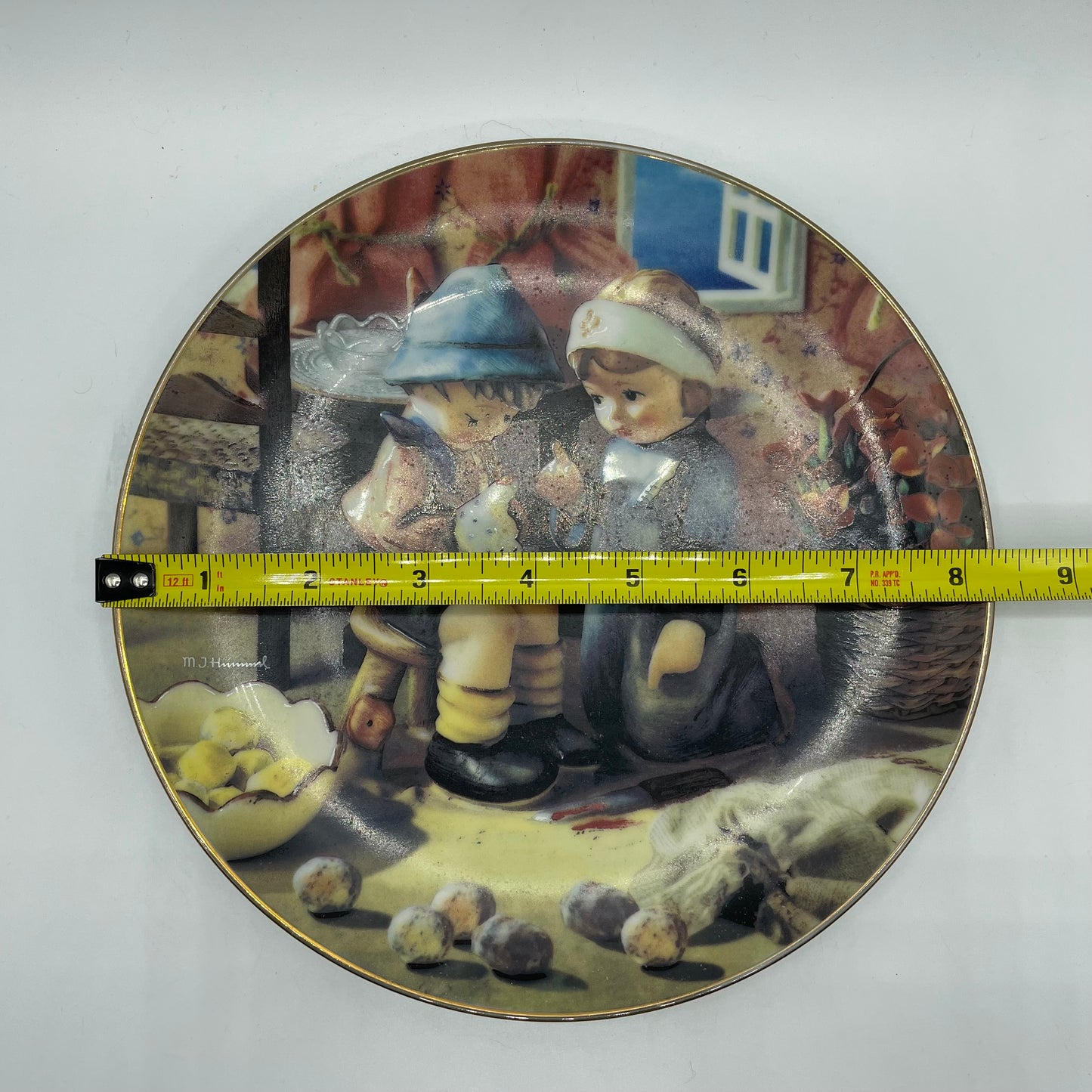 M.J. Hummel "Tender Loving Care" Little Companions Plate Collection