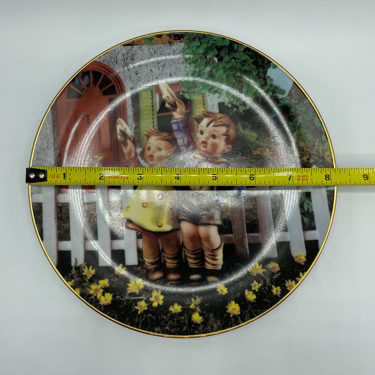 M.J. Hummel "Come Back Soon" Little Companions Plate Collection