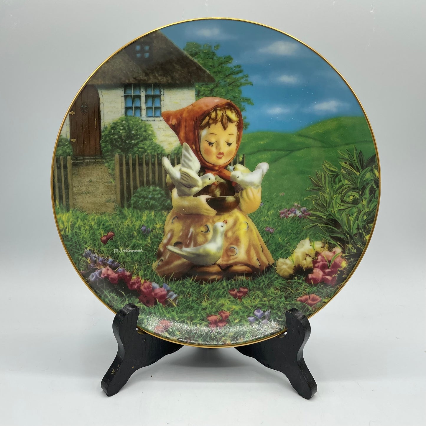 M.J. Hummel "Cinderella" Gentle Friends Plate Collection
