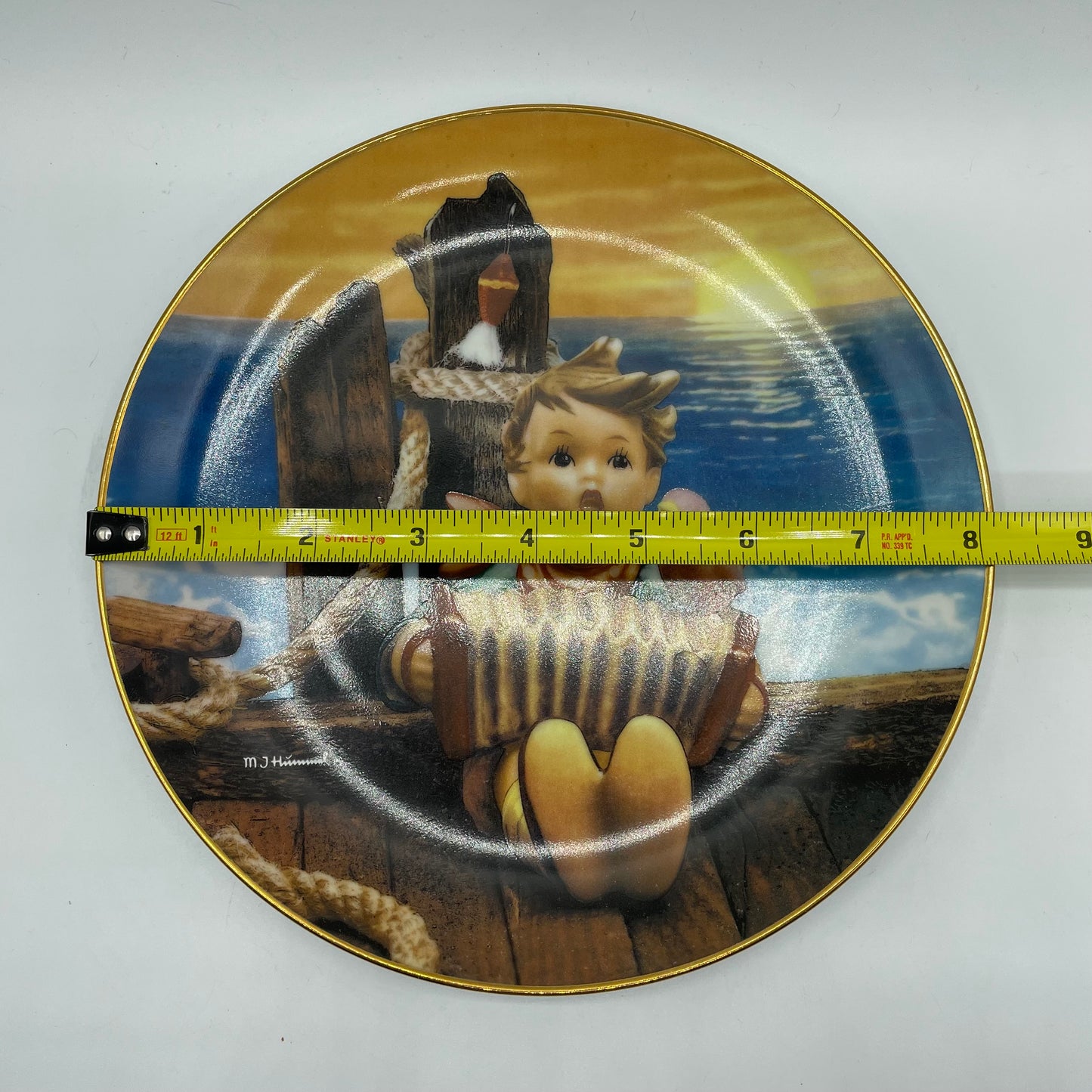 M.J. Hummel "Let's Sing" Gentle Friends Plate Collection