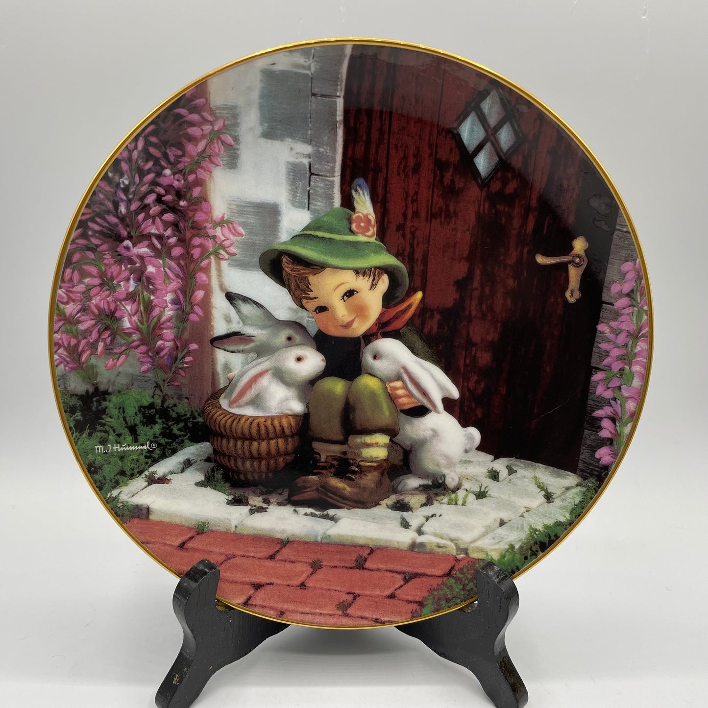M.J. Hummel "Playmates" Gentle Friends Plate Collection