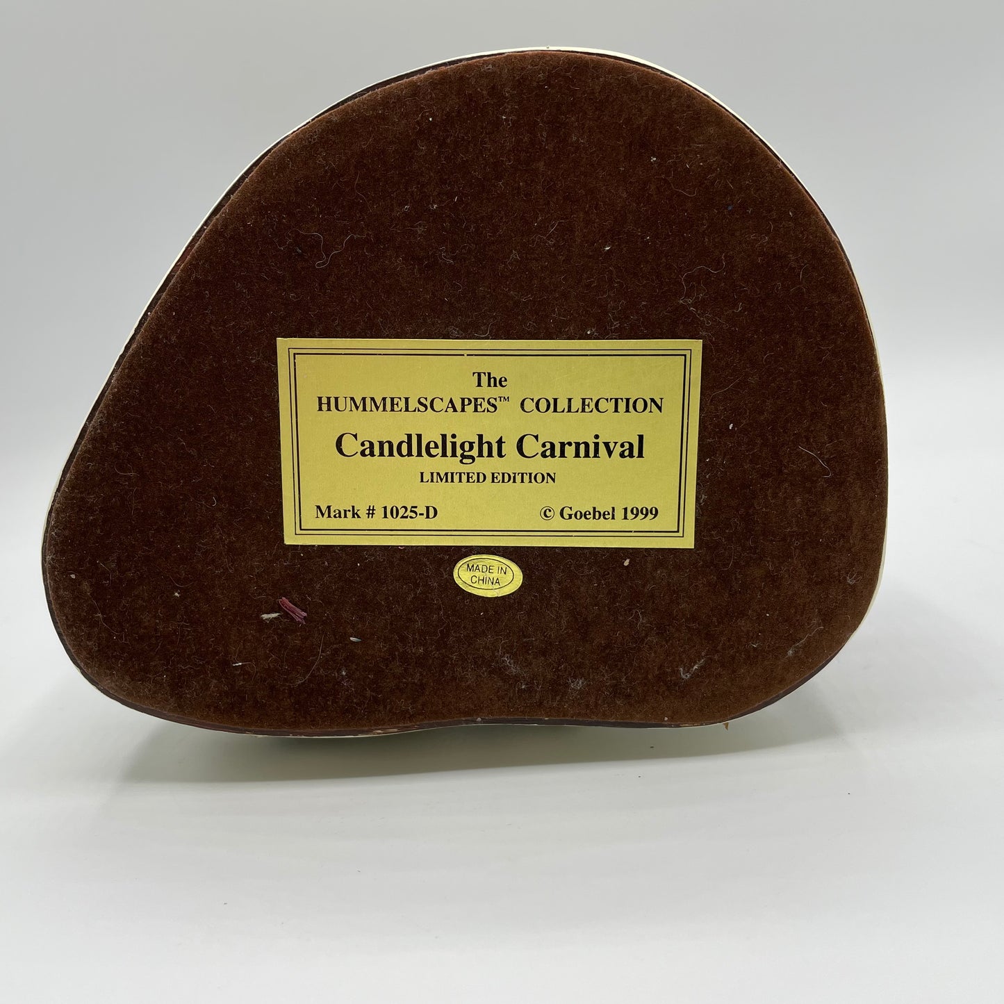 Goebel Hummel Carnival Hummelscape Candlelight Carnival #1025-D