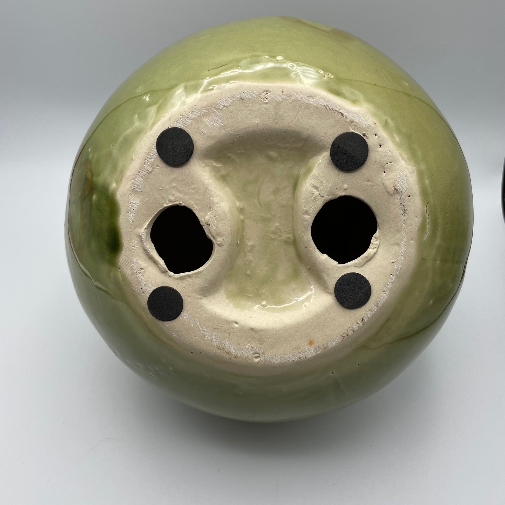 Green Chicken Ceramic Plump Large Figurine - Nostalgia 2 Now