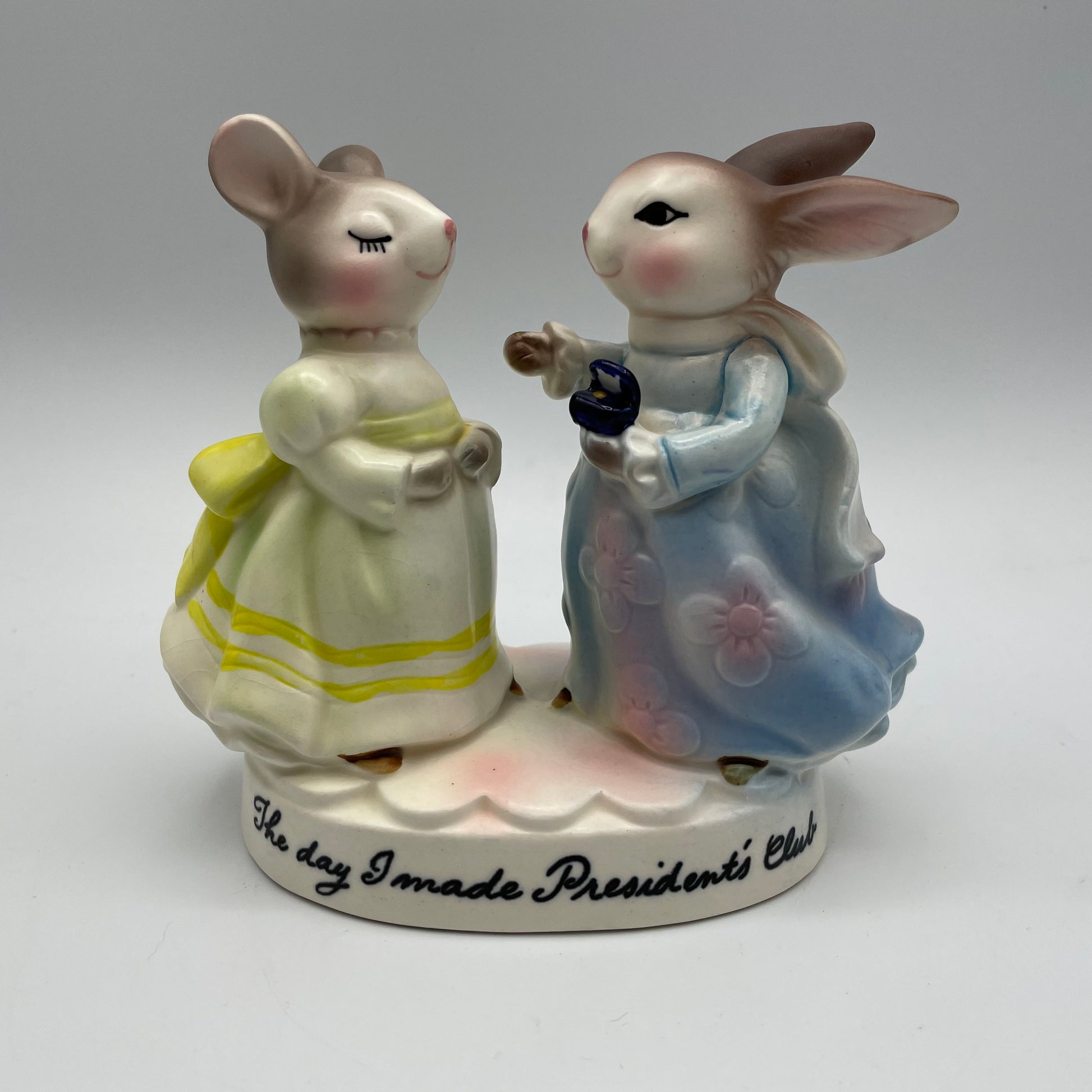 Avon 1980 "The day I made Presidents Club" Precious Moments Figurine - Nostalgia 2 Now