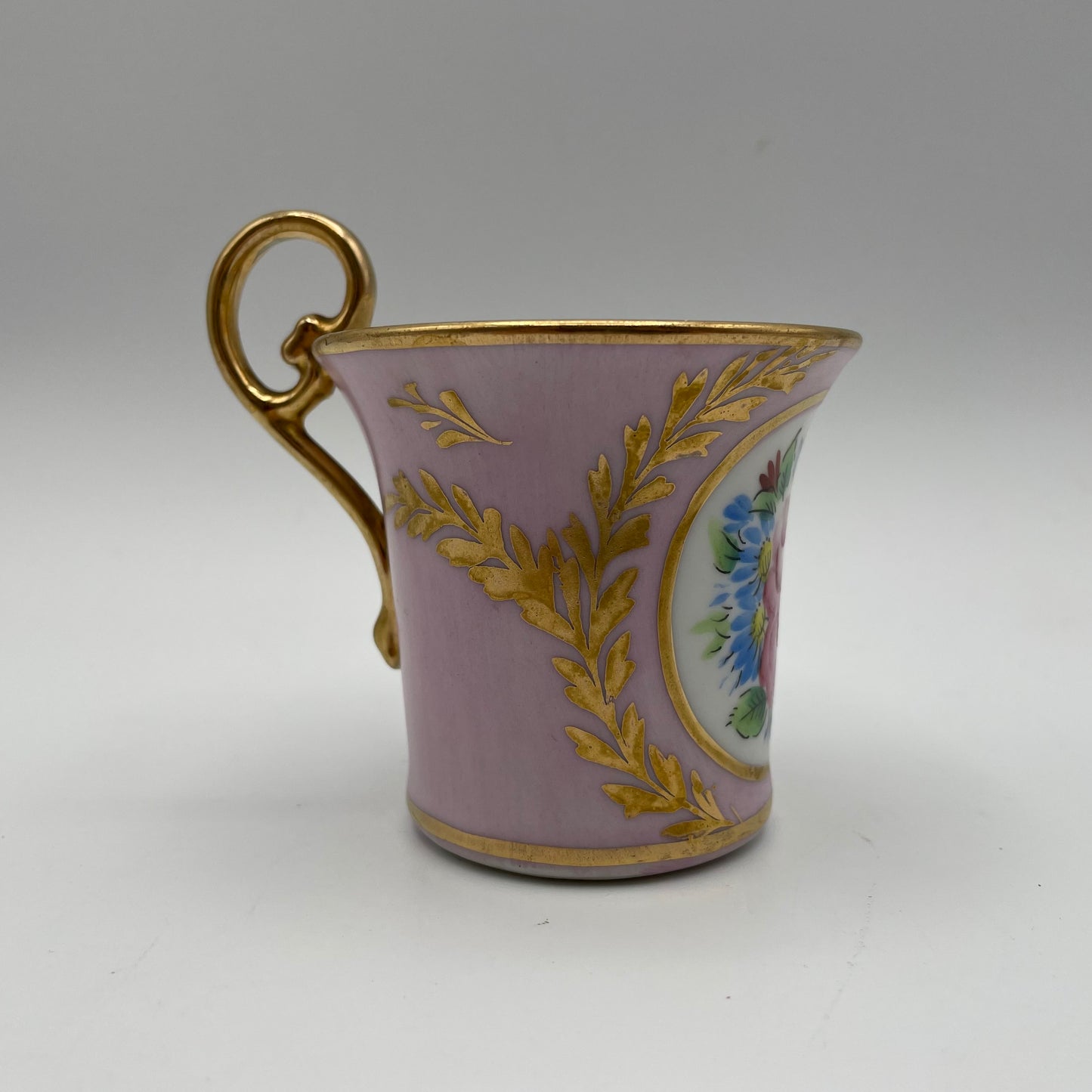 Vintage Floral Print Demitasse Cup - Nostalgia 2 Now
