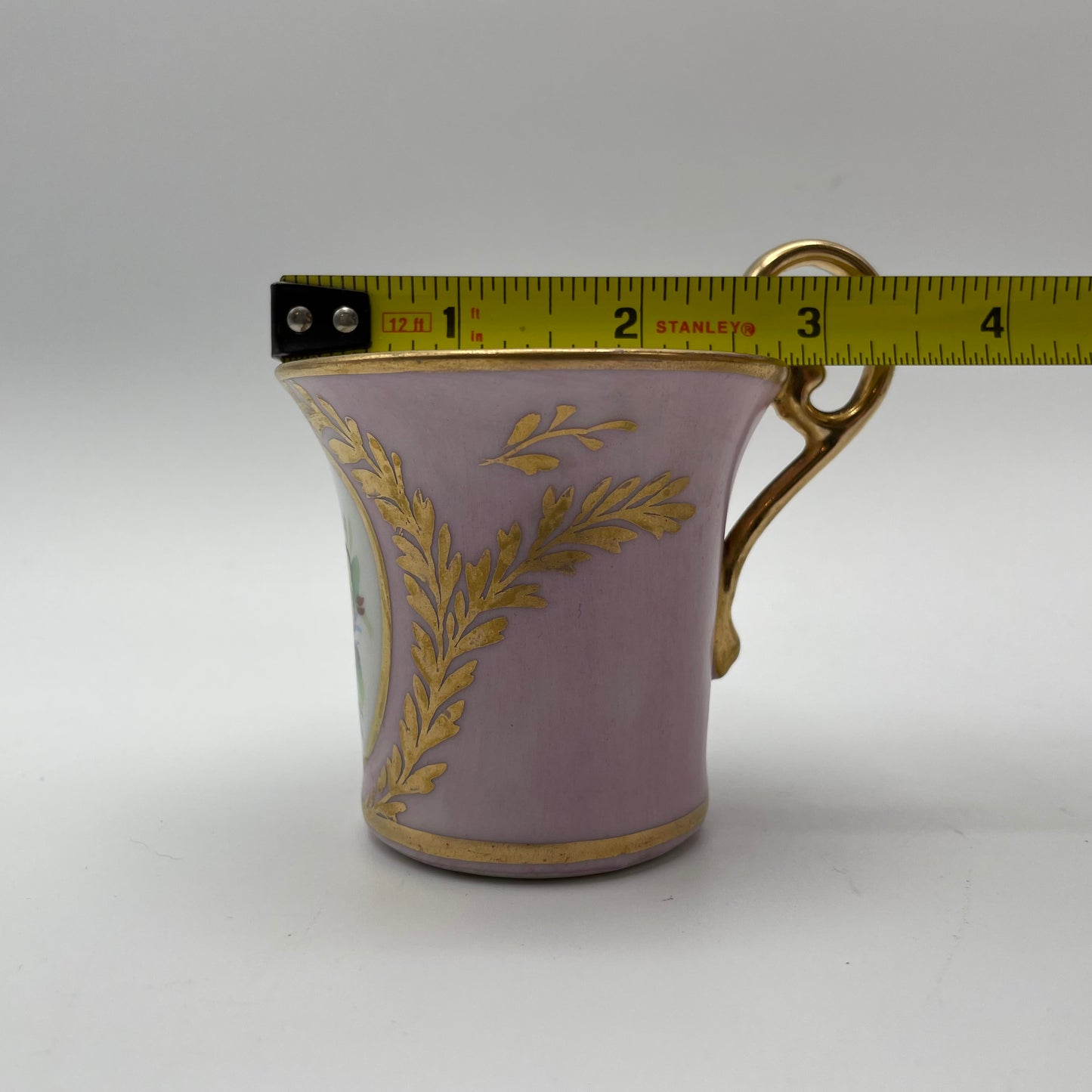 Vintage Floral Print Demitasse Cup - Nostalgia 2 Now