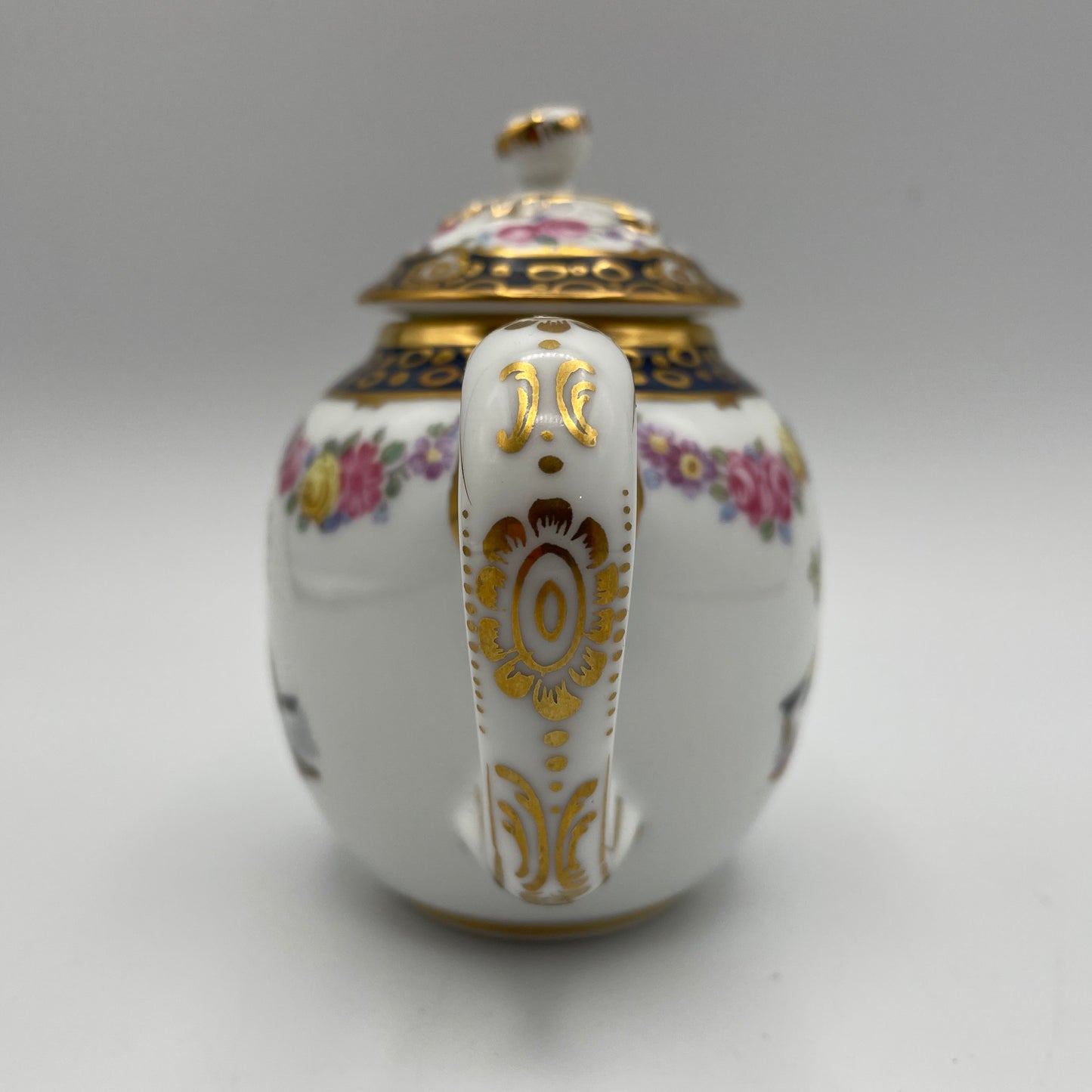 Vintage Franklin Mint Victoria & Albert Museum Tournay Mini Teapot