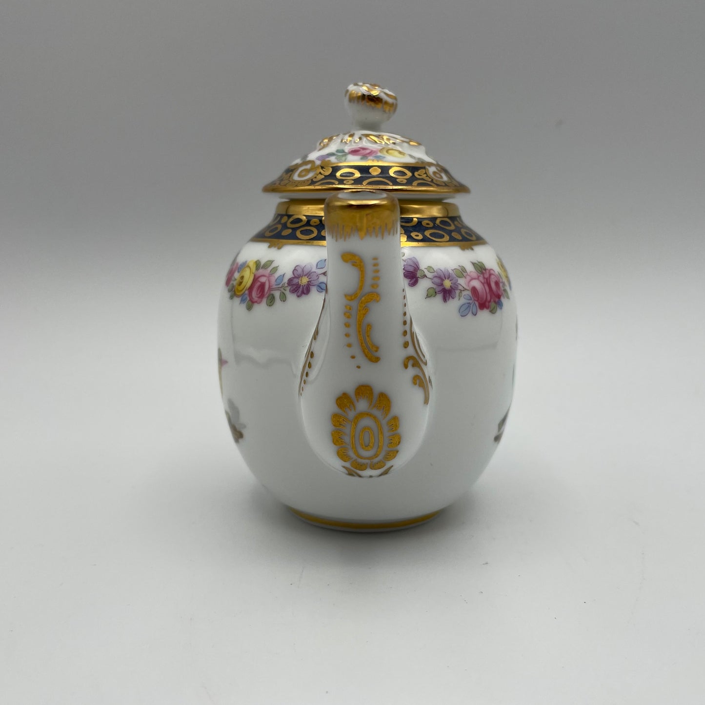 Vintage Franklin Mint Victoria & Albert Museum Tournay Mini Teapot