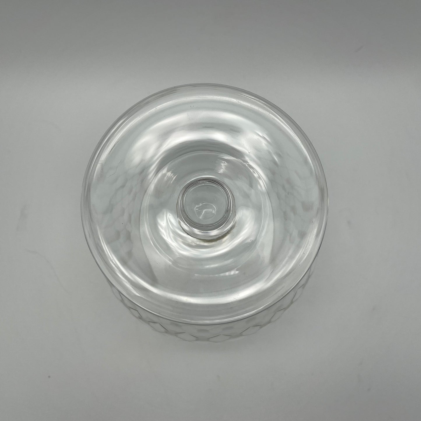 Large Crystal Etched Brandy Snifter