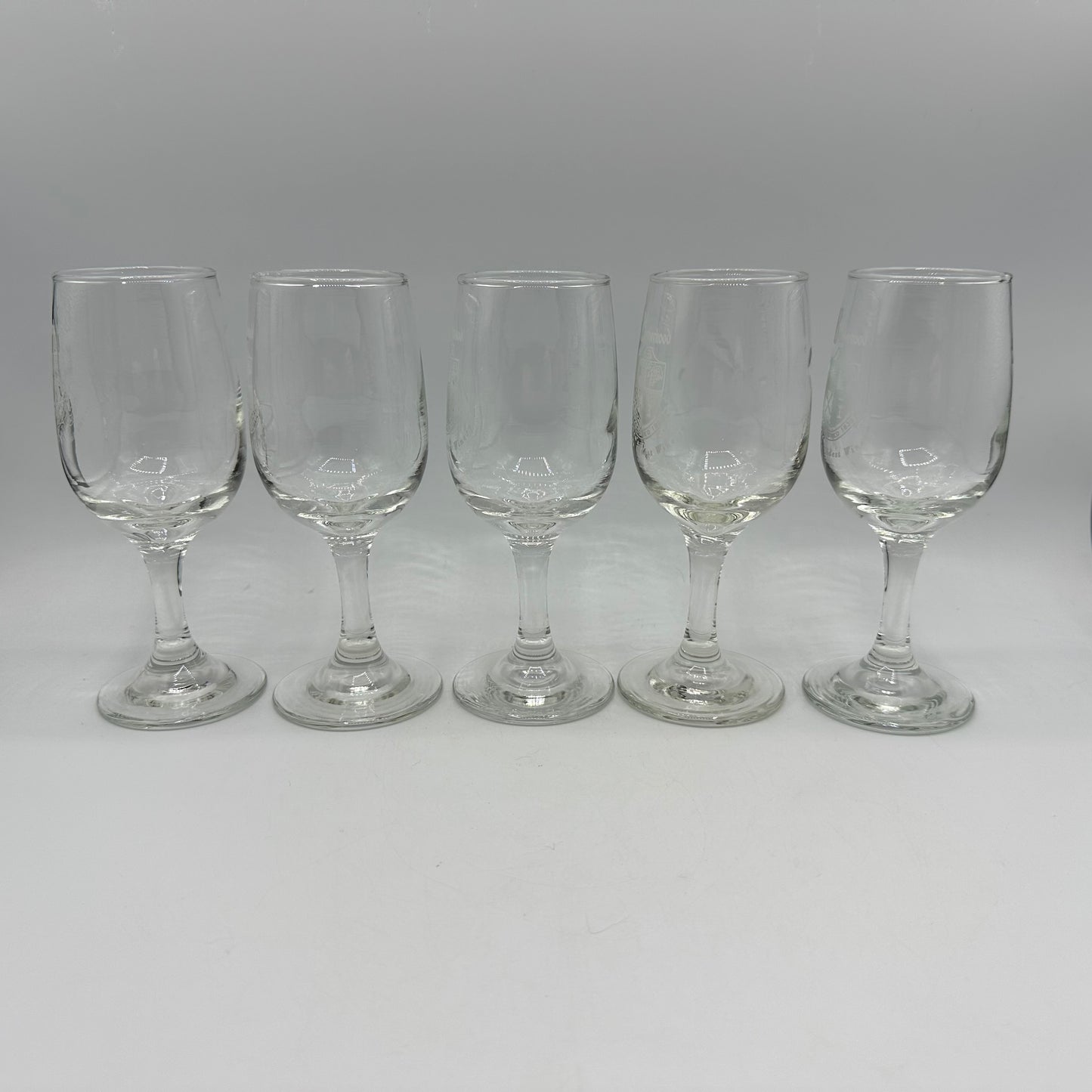 Brotherhood Winery Wine Glasses, Set of 5