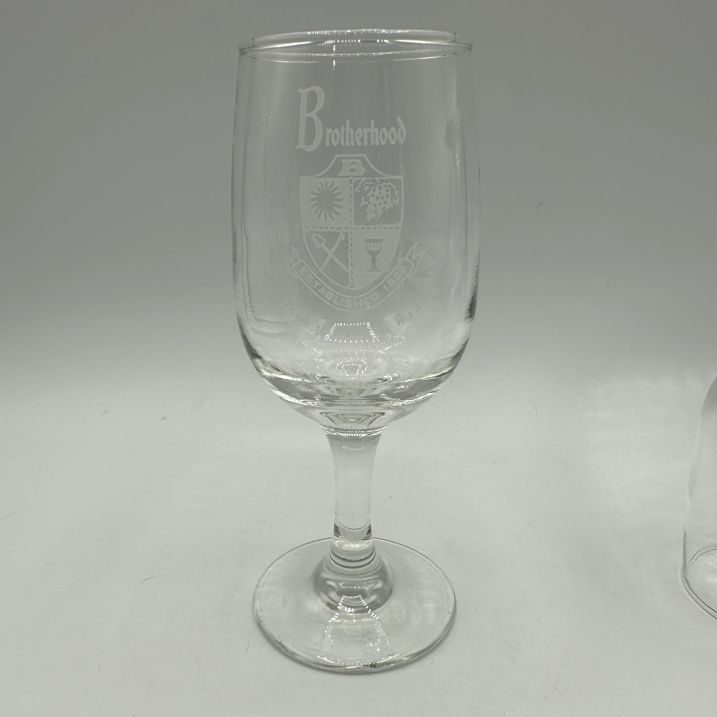 Brotherhood Winery Wine Glasses, Set of 5