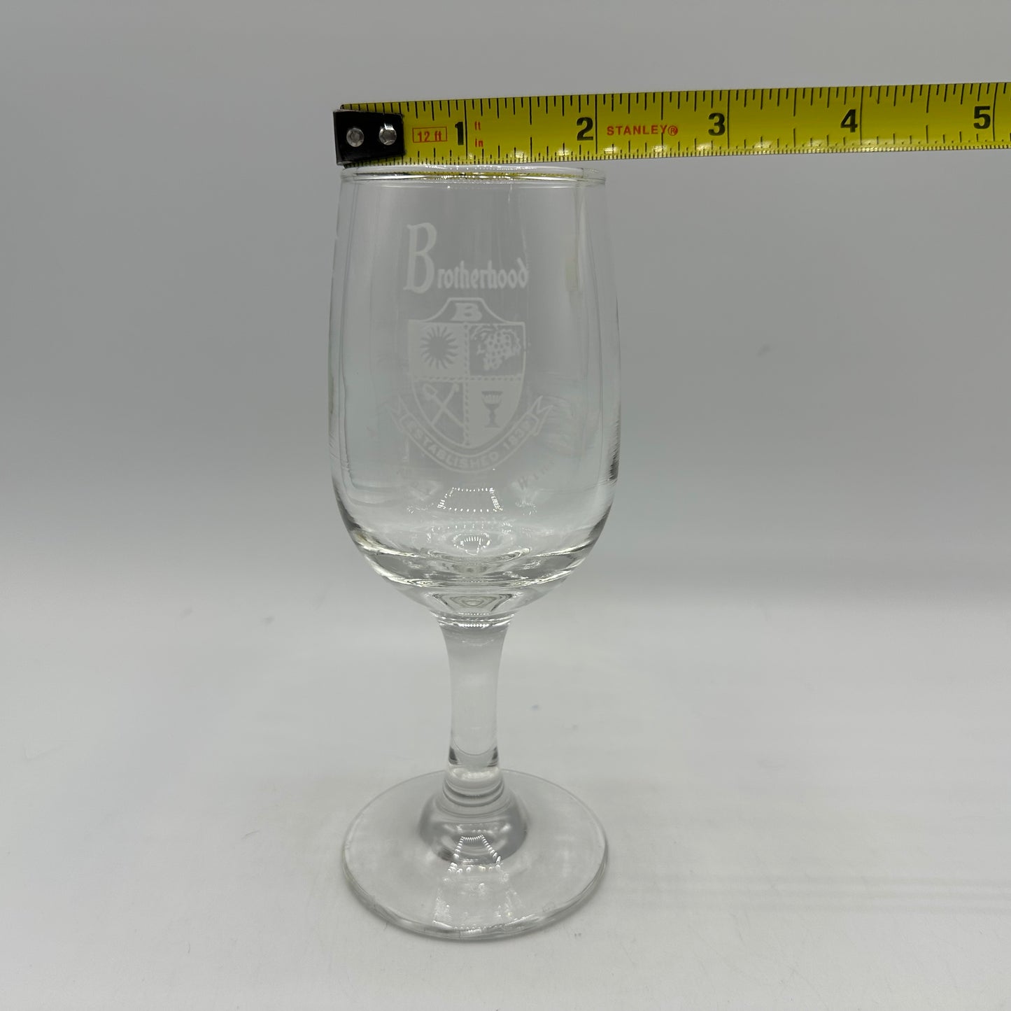 Brotherhood Winery Wine Glasses, Set of 5