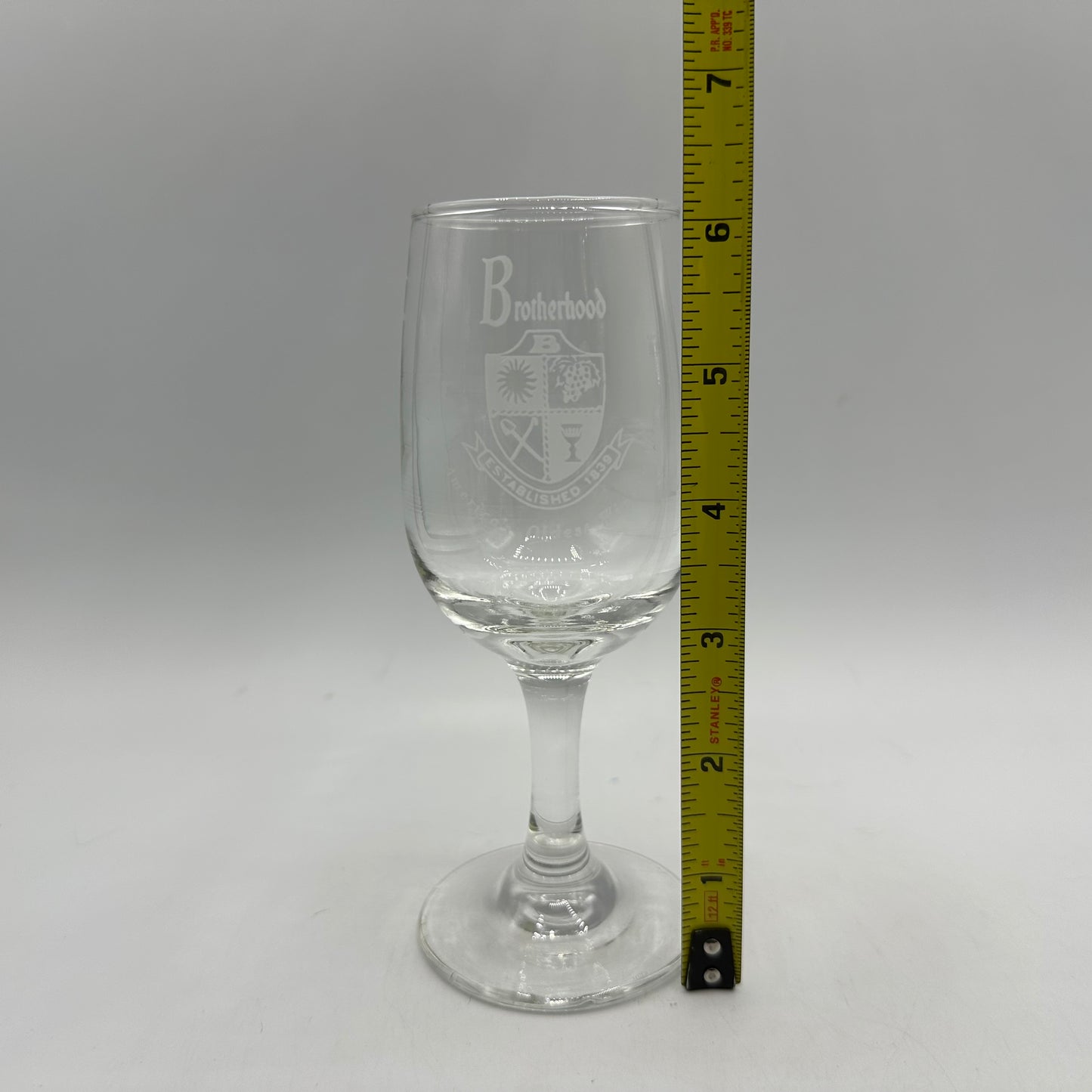Brotherhood Winery Wine Glasses, Set of 5