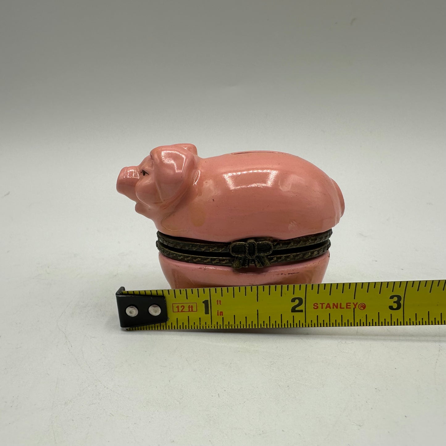 Mini Pig Trinket Box, Piggy Bank