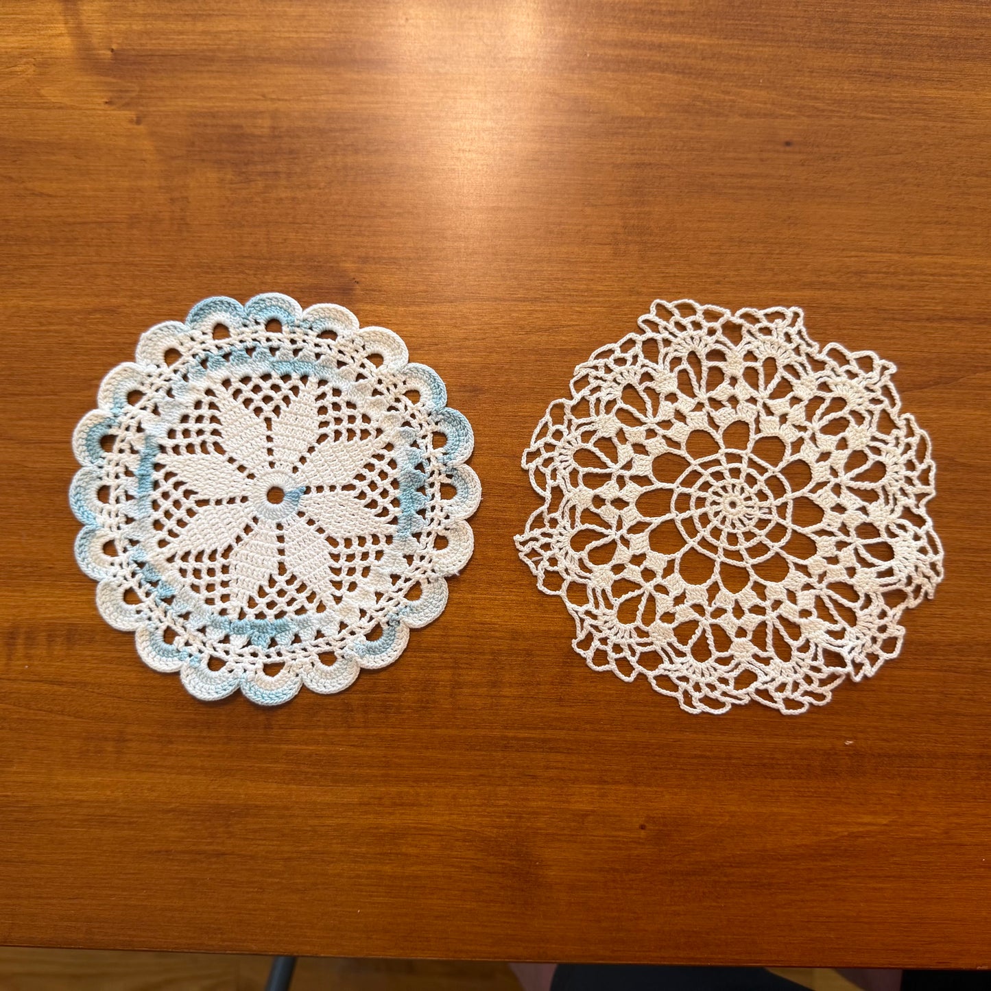 Doilies, Mixed Lot of 7