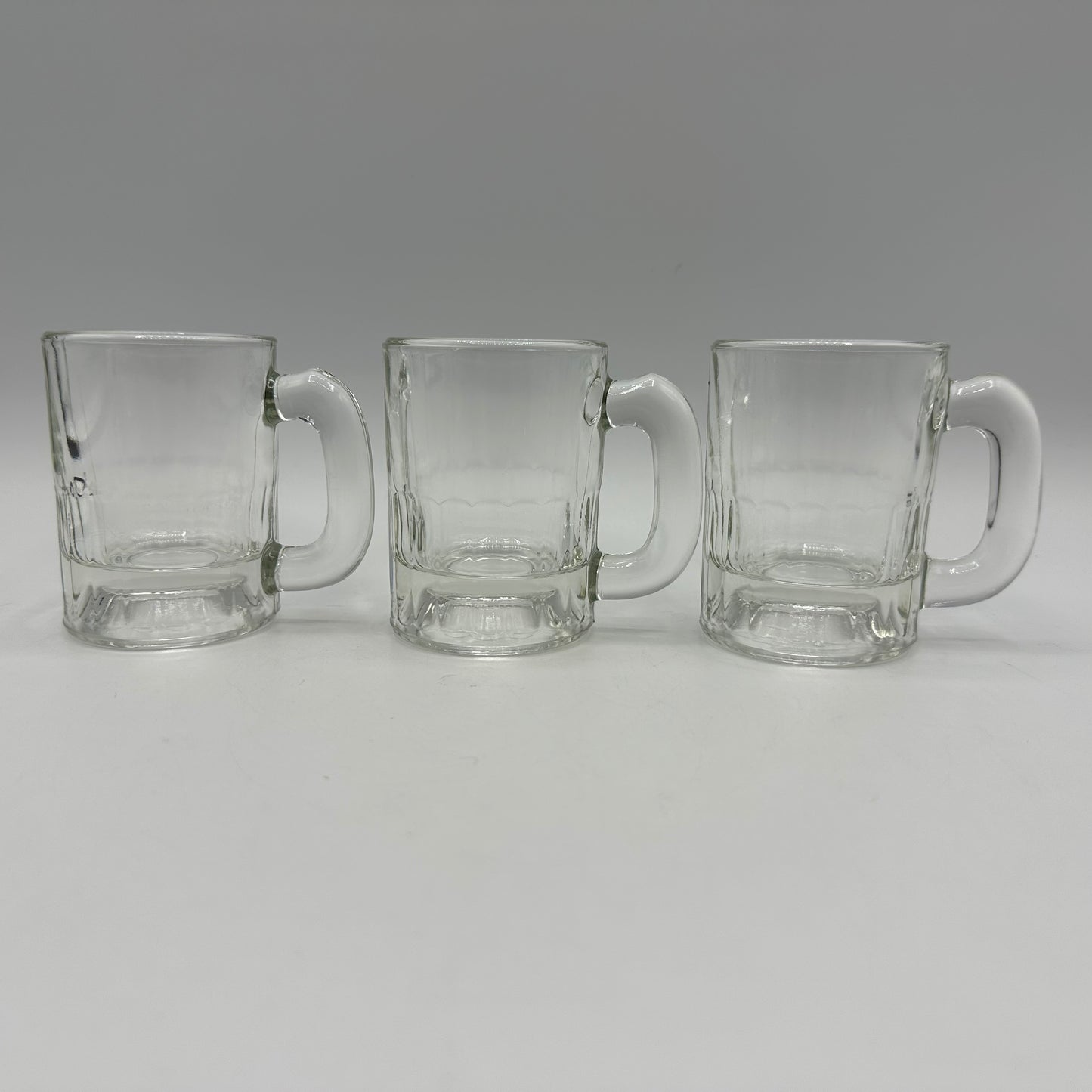 Heavy Mini Beer Mugs, Set of 6