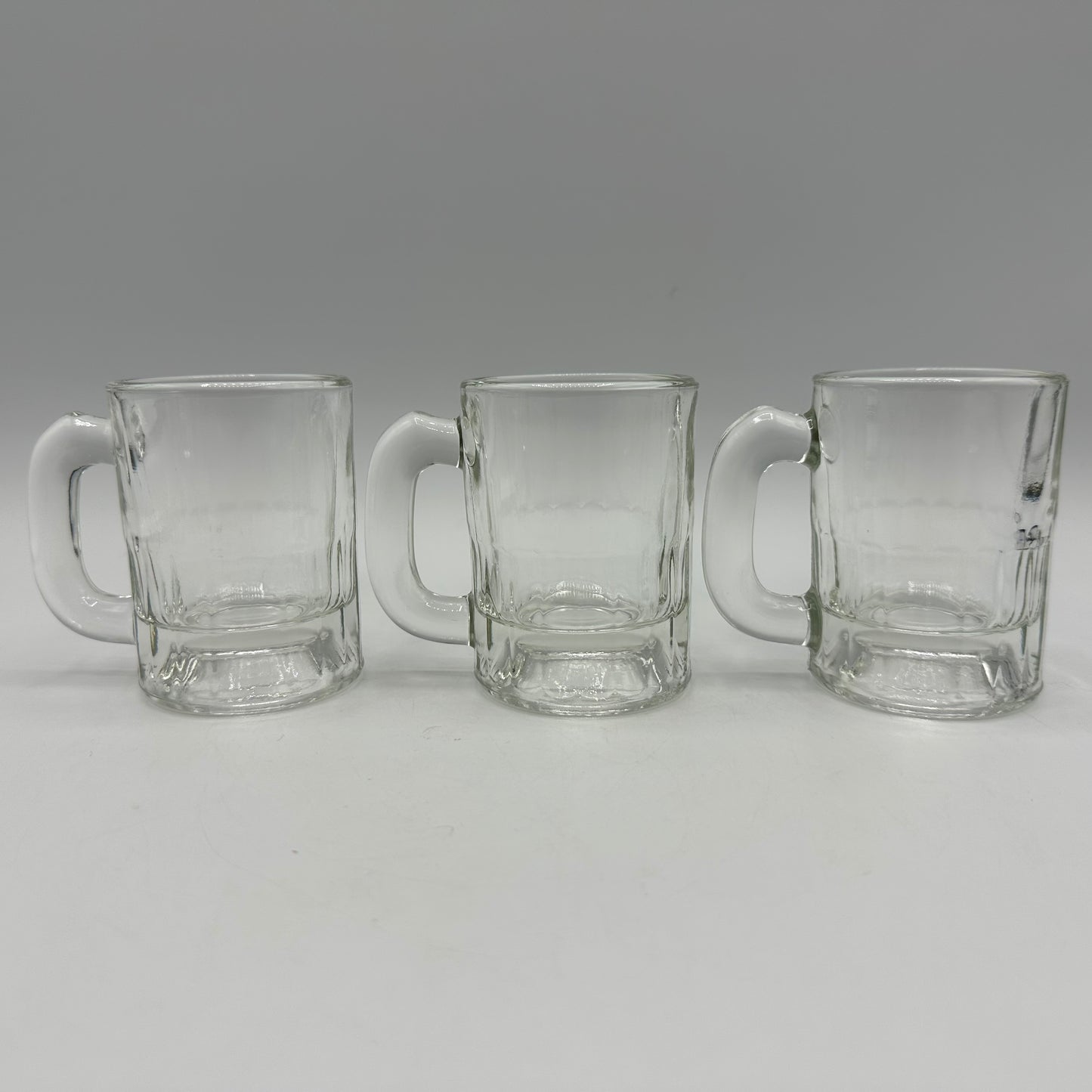 Heavy Mini Beer Mugs, Set of 6