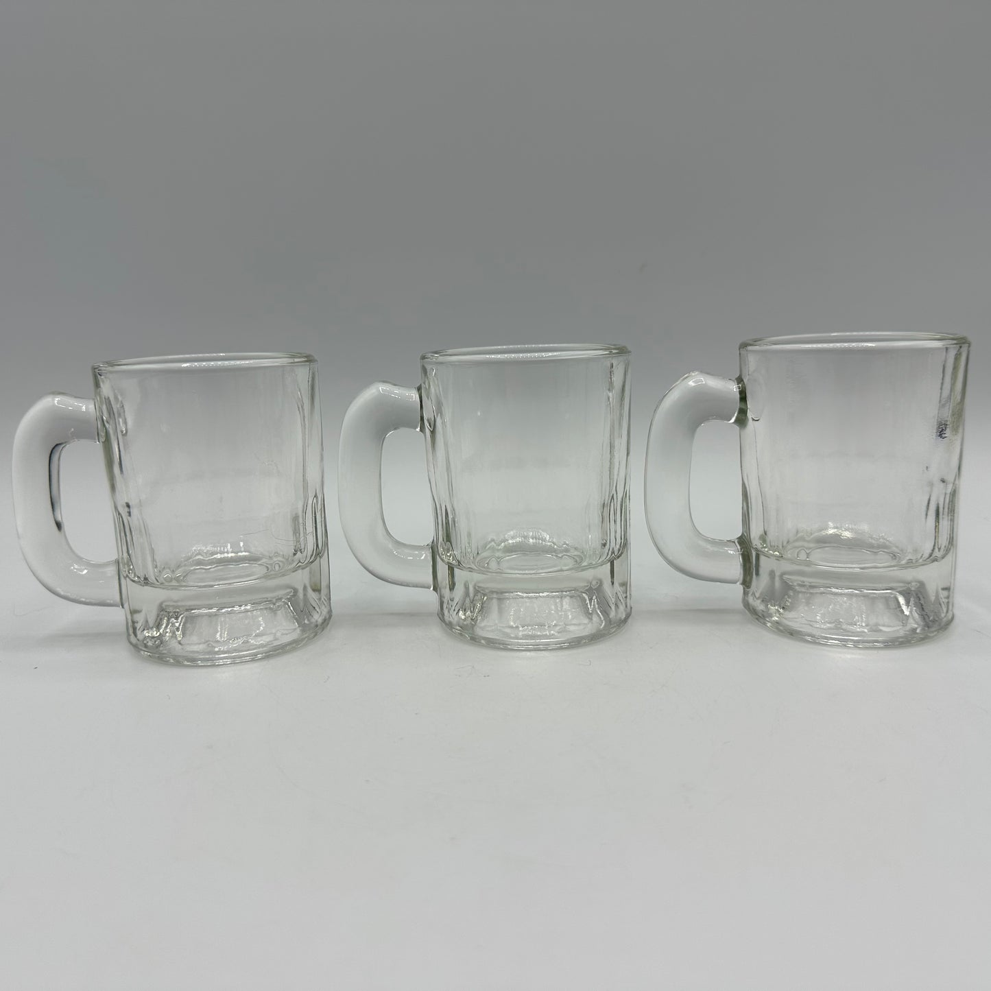 Heavy Mini Beer Mugs, Set of 6
