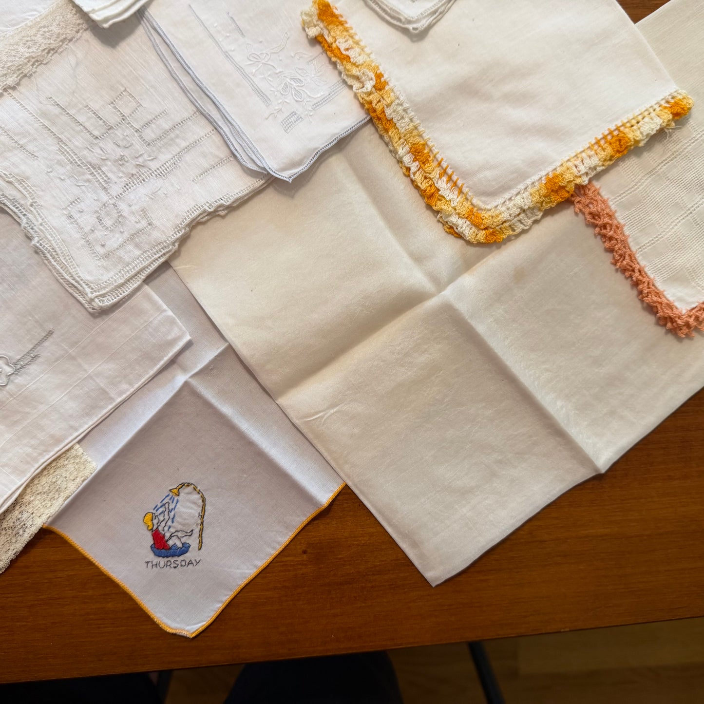 Mixed Lot of 13 Hankies