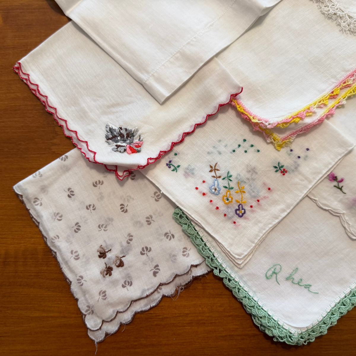 Mixed Lot of 13 Hankies