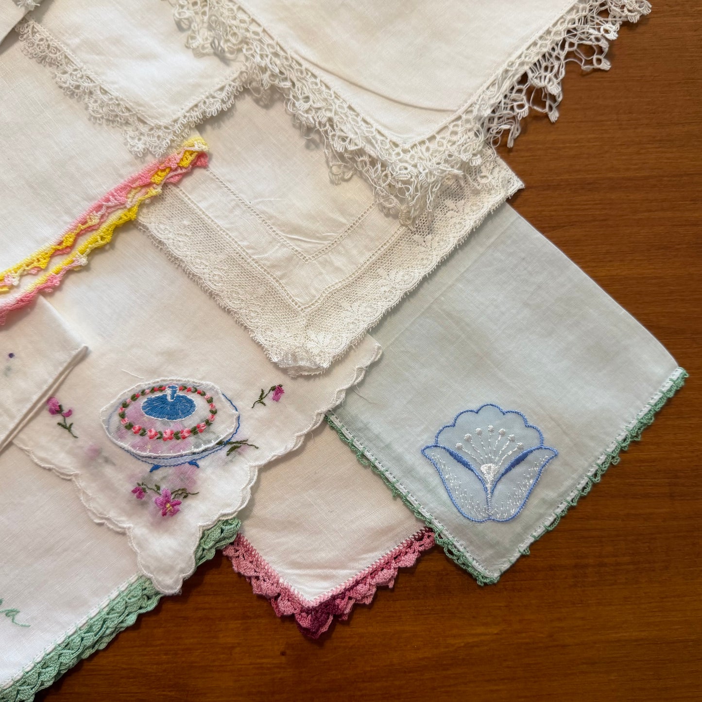 Mixed Lot of 13 Hankies